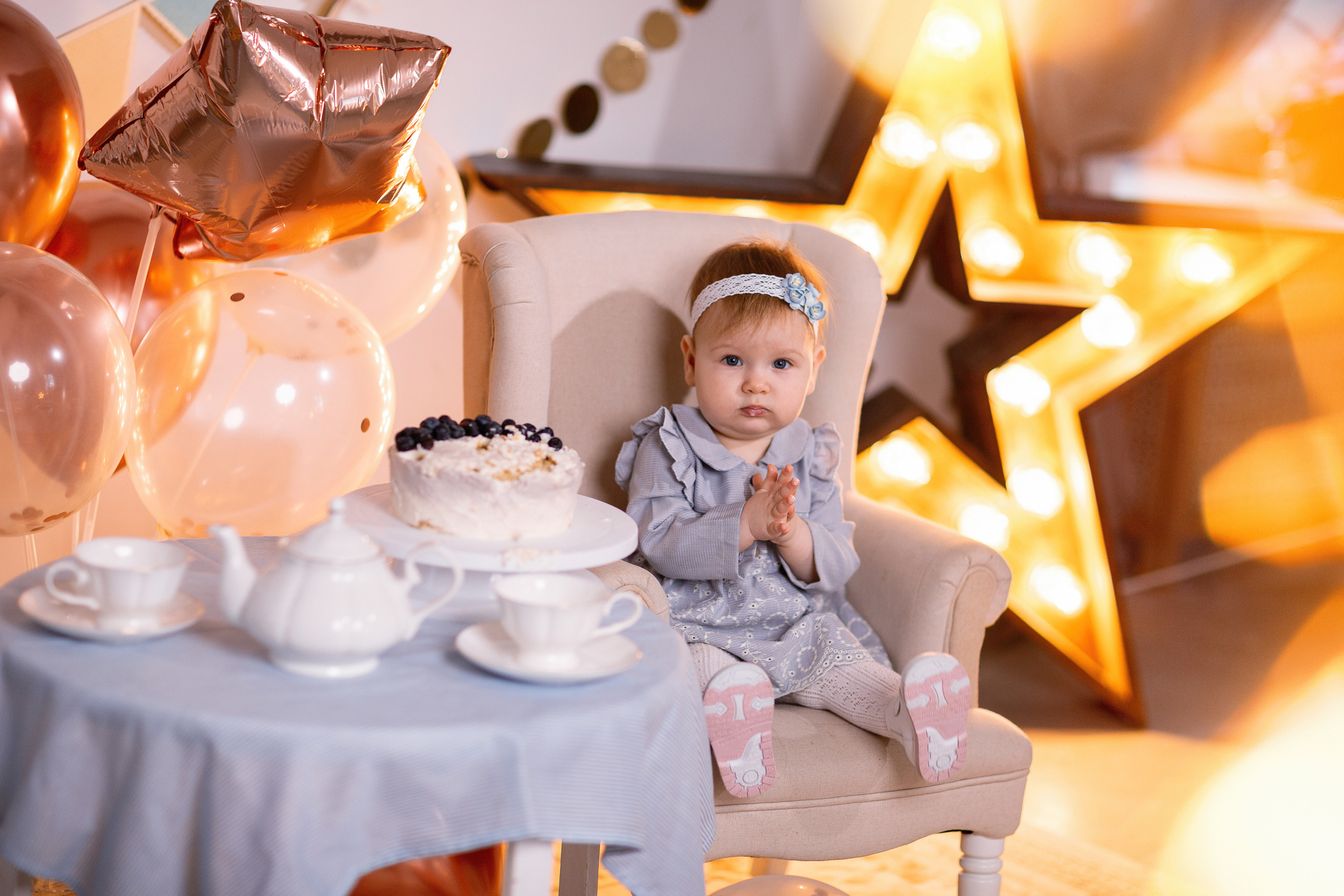 1 год Василисе. Семейный и женский фотограф в Волгограде Екатерина Гулей