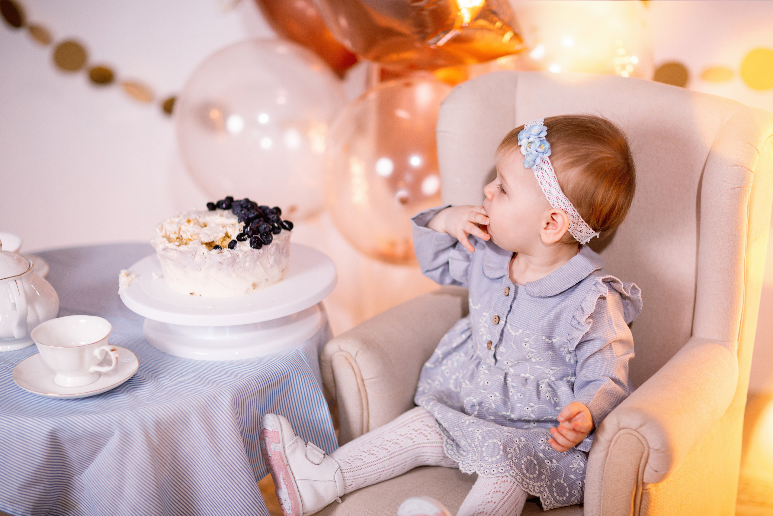1 год Василисе. Семейный и женский фотограф в Волгограде Екатерина Гулей