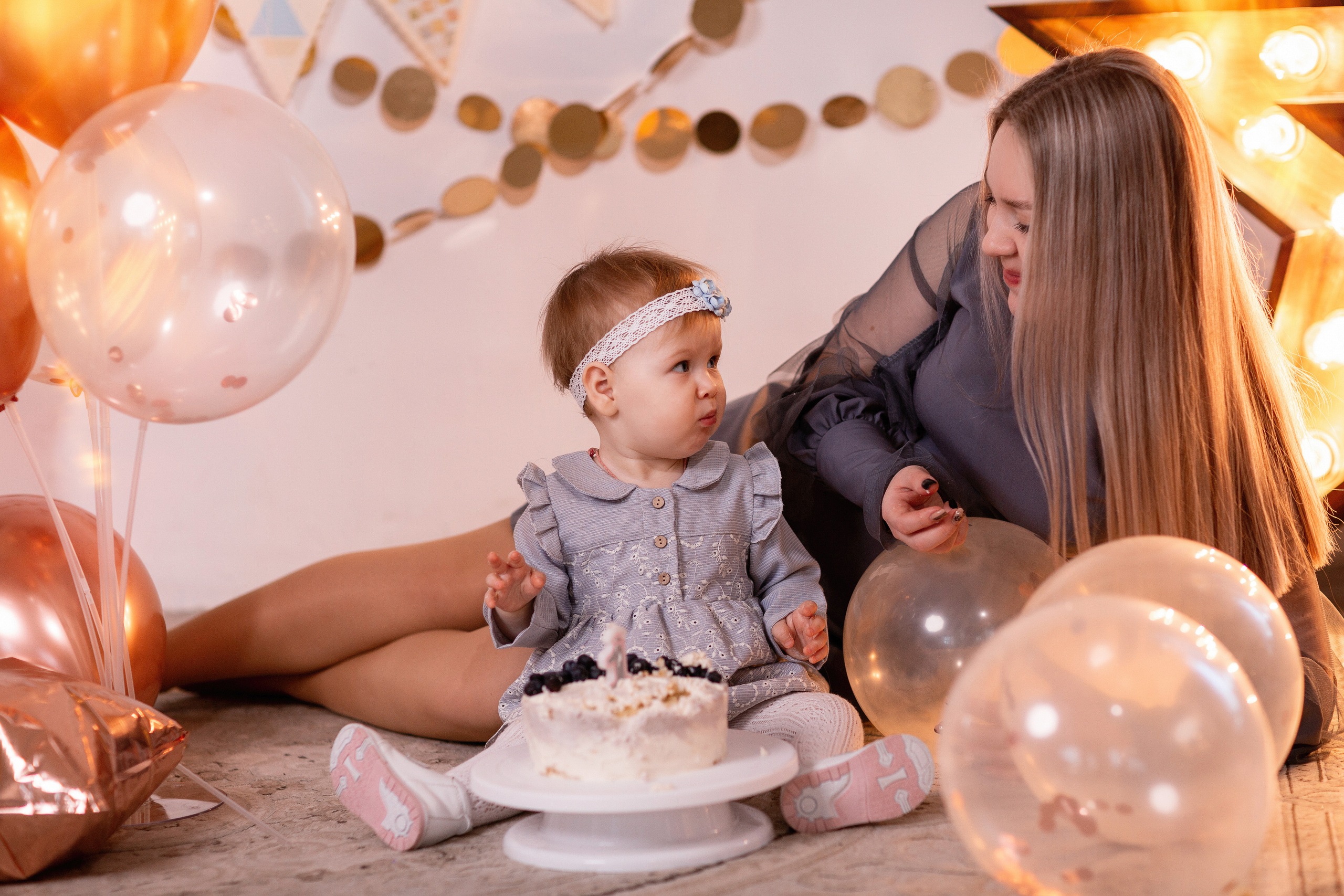 1 год Василисе. Семейный и женский фотограф в Волгограде Екатерина Гулей