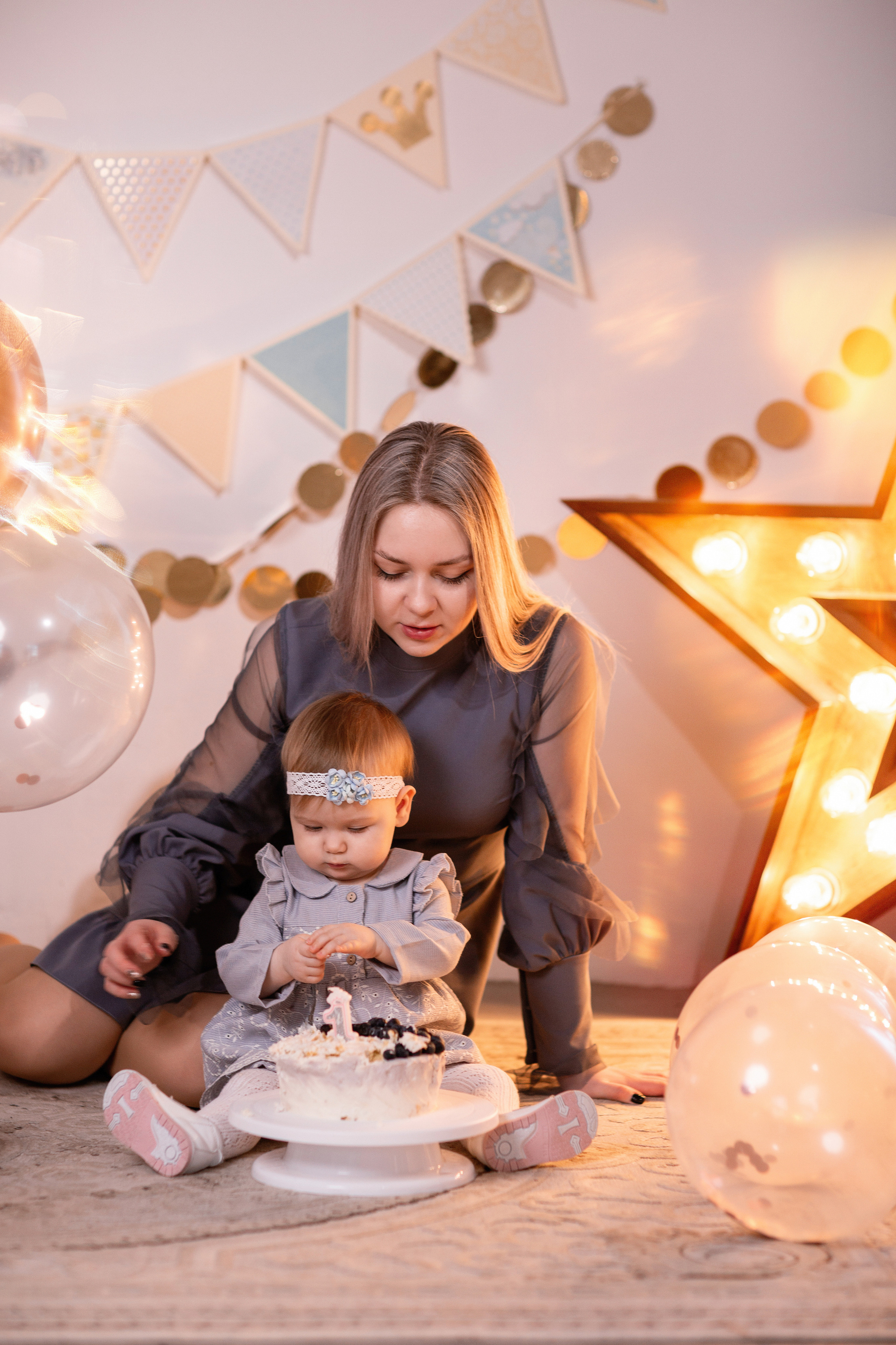 1 год Василисе. Семейный и женский фотограф в Волгограде Екатерина Гулей