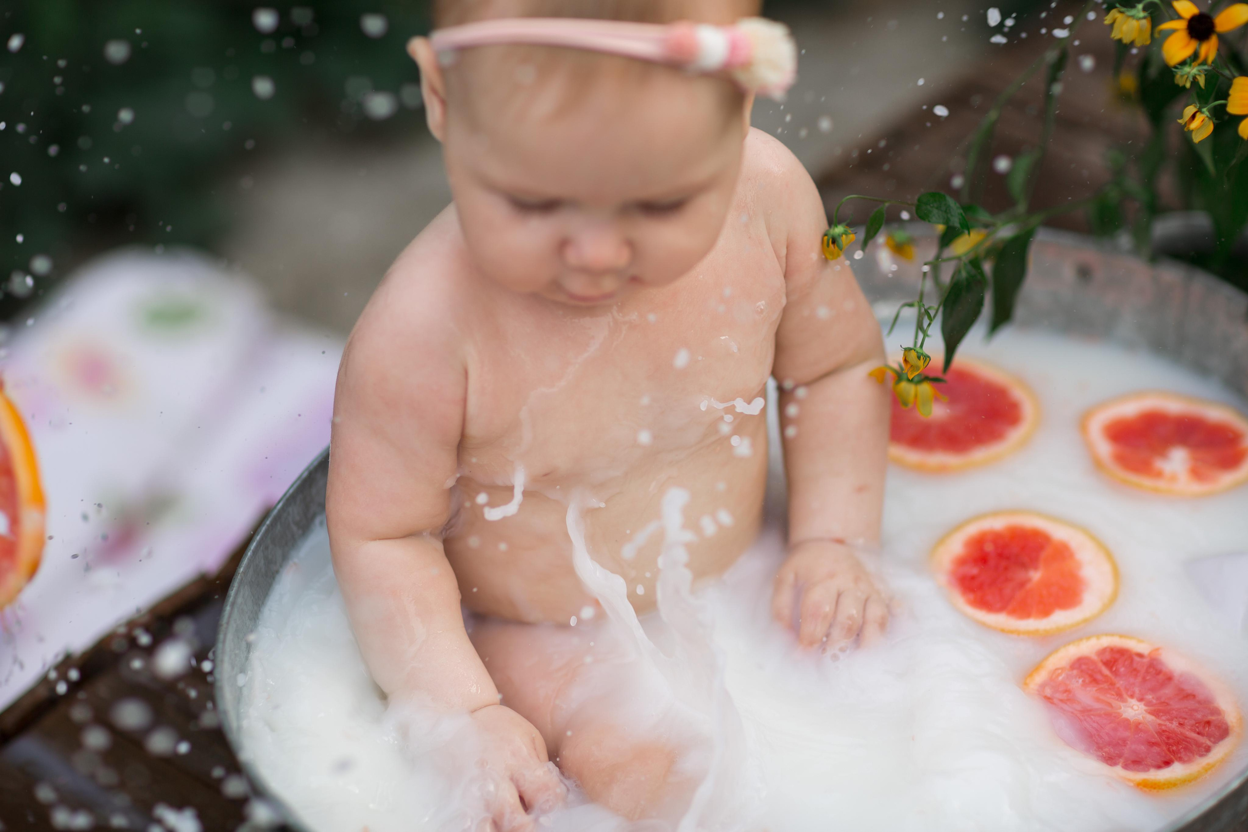 8 месяцев Василисы. Семейный и женский фотограф в Волгограде Екатерина Гулей