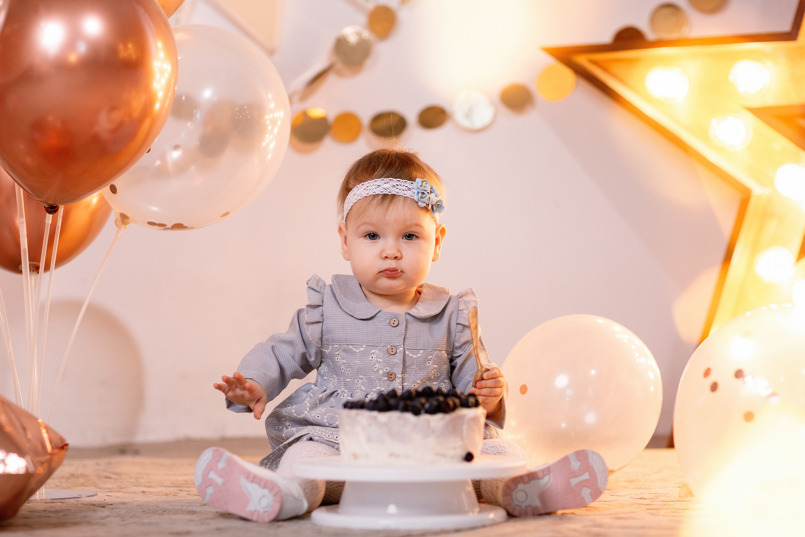 1 год Василисе. Семейный и женский фотограф в Волгограде Екатерина Гулей