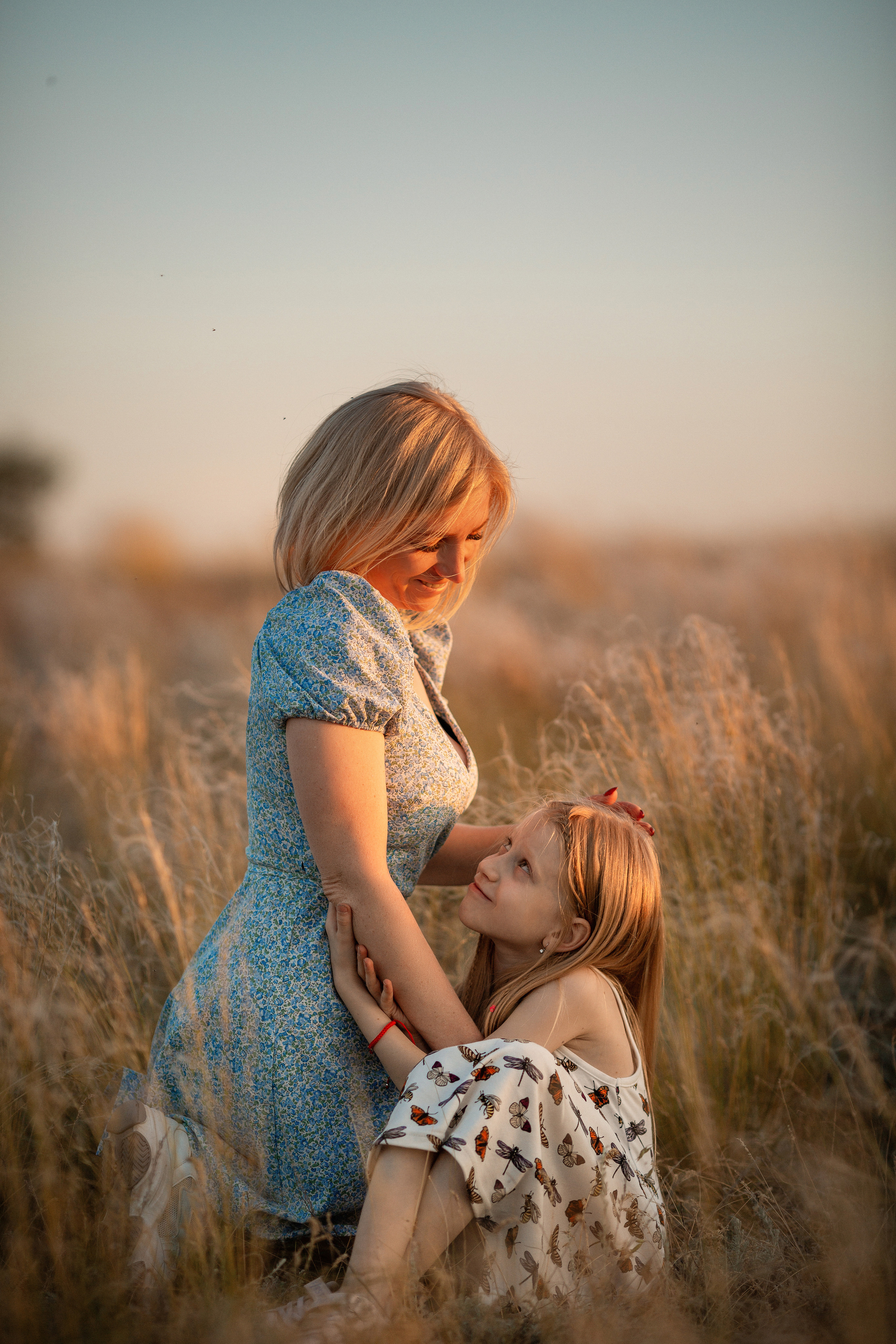 Екатерина с дочерьми. Семейный и женский фотограф в Волгограде Екатерина Гулей