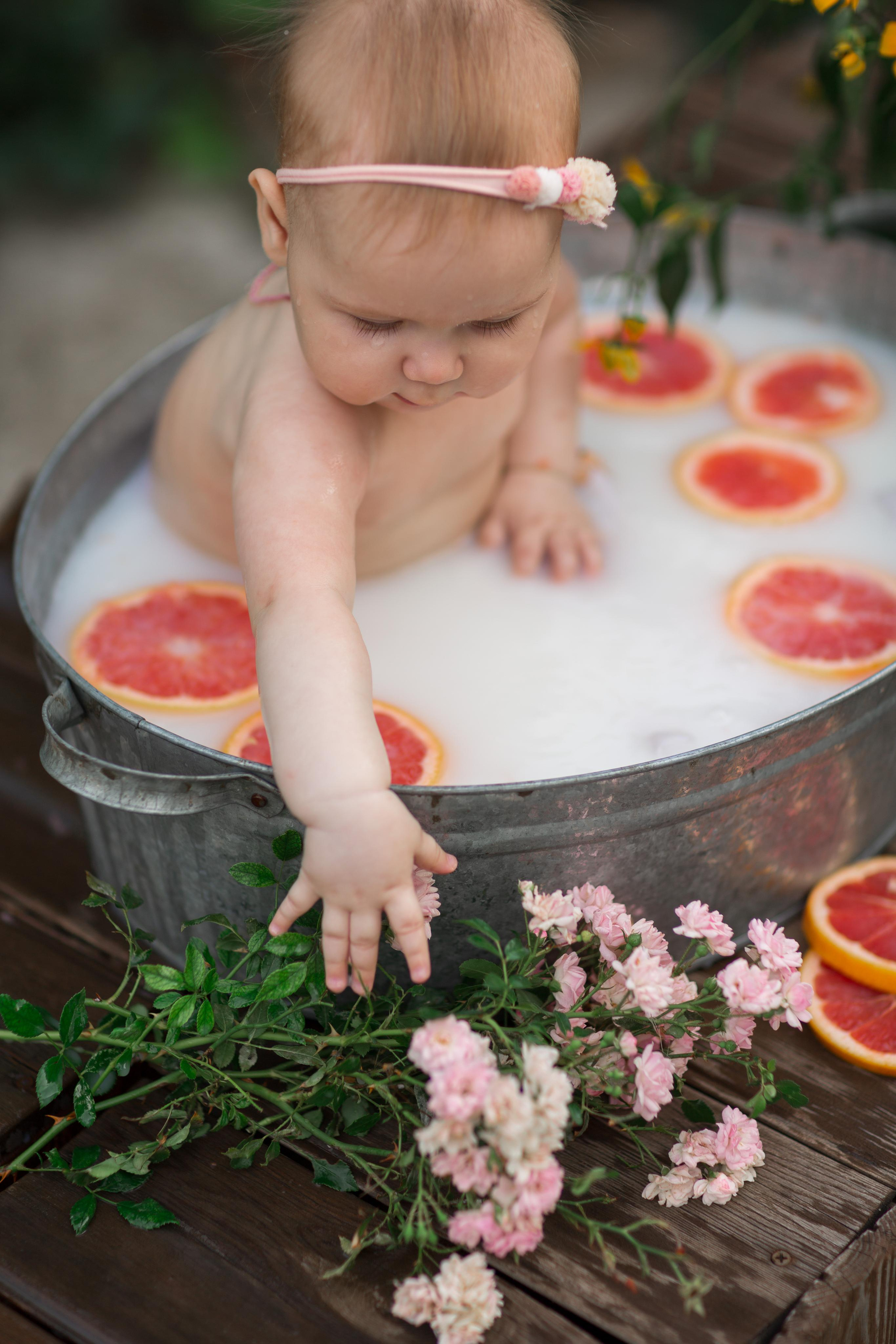 8 месяцев Василисы. Семейный и женский фотограф в Волгограде Екатерина Гулей