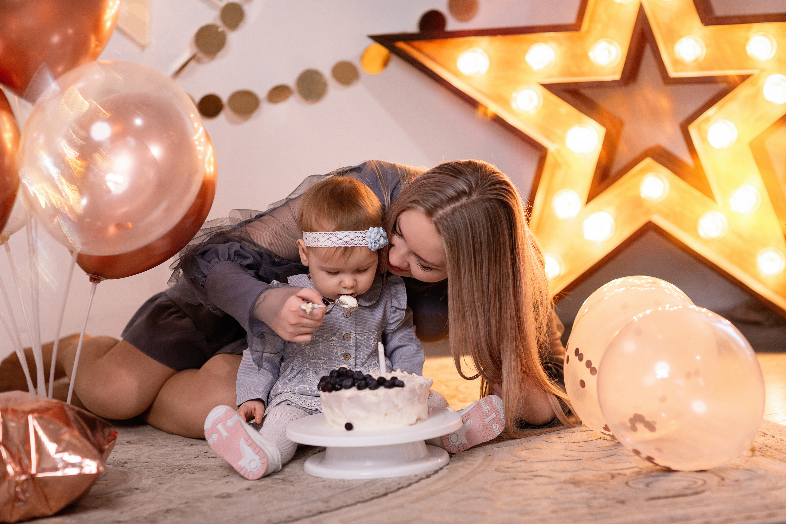 1 год Василисе. Семейный и женский фотограф в Волгограде Екатерина Гулей