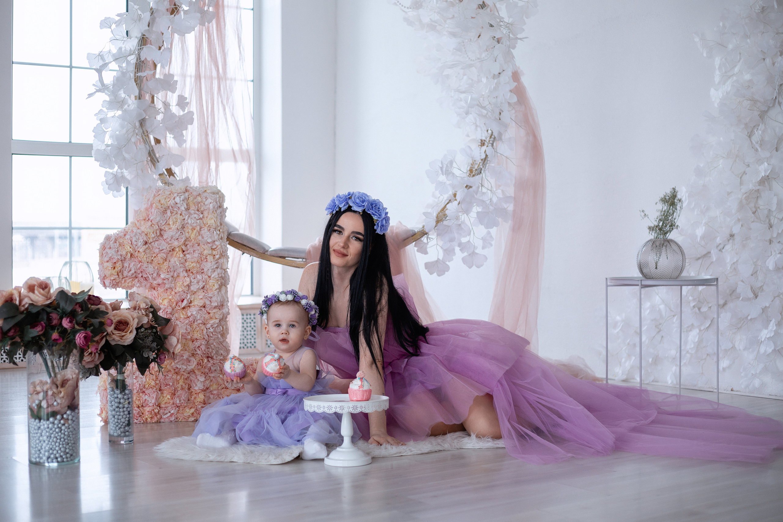 Диане 1 год. Семейный и женский фотограф в Волгограде Екатерина Гулей