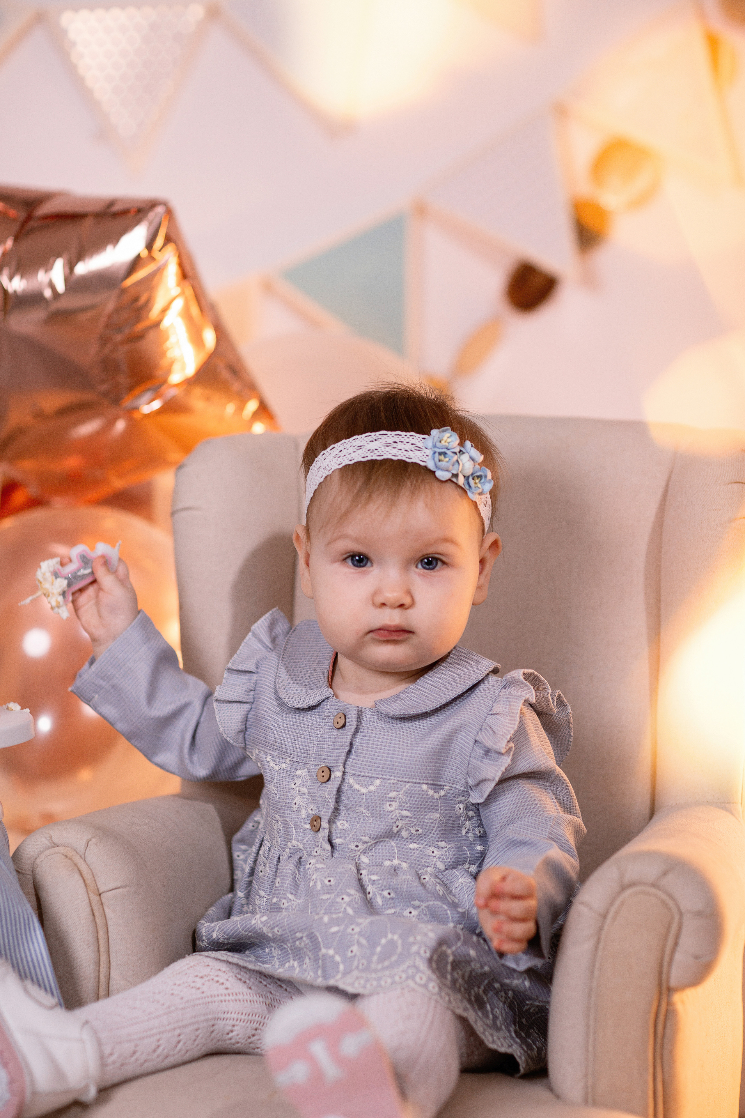 1 год Василисе. Семейный и женский фотограф в Волгограде Екатерина Гулей