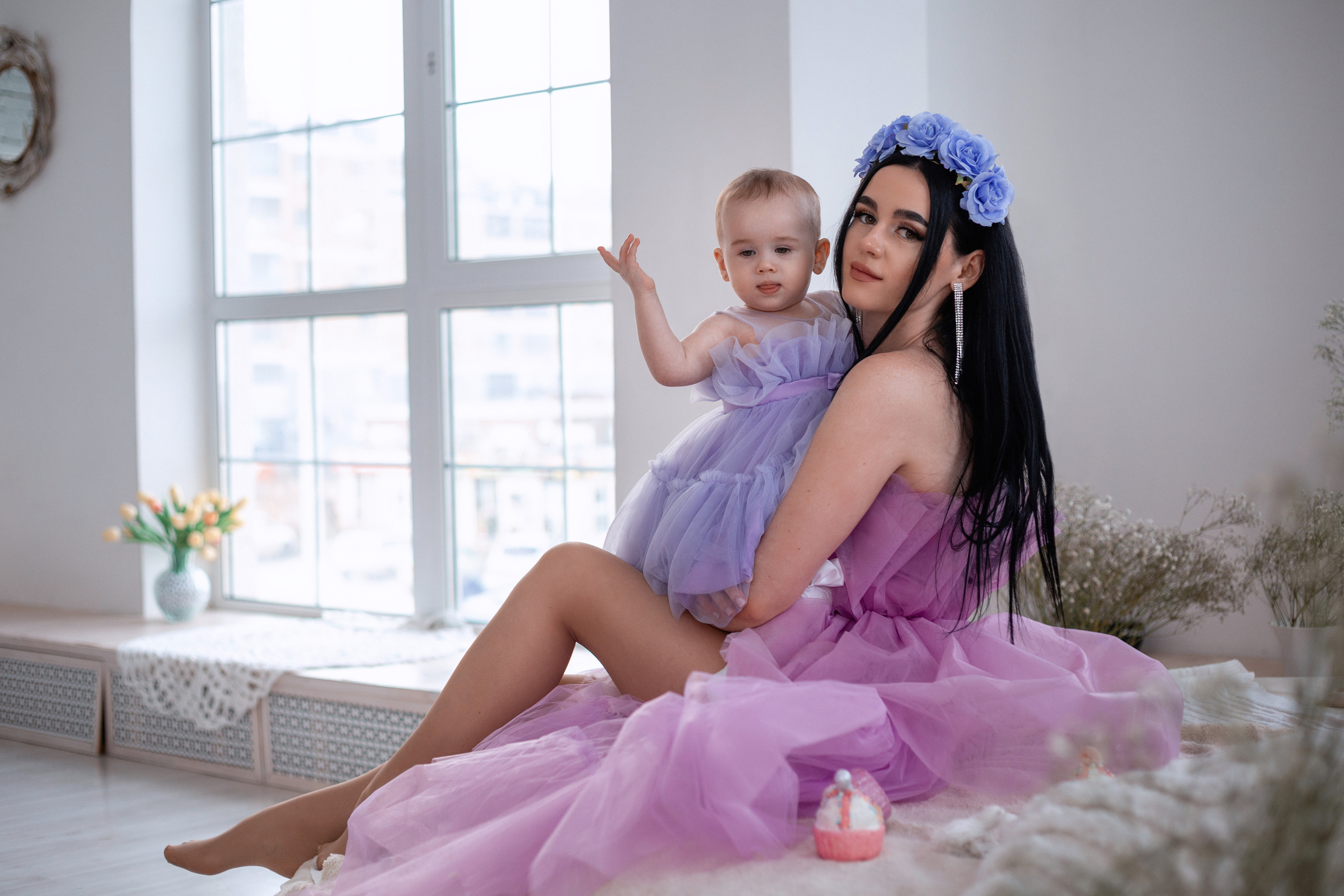 Диане 1 год. Семейный и женский фотограф в Волгограде Екатерина Гулей