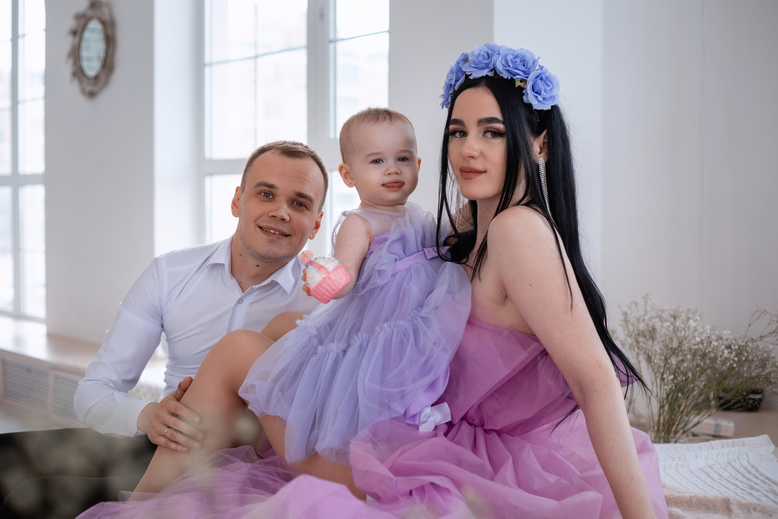 Диане 1 год. Семейный и женский фотограф в Волгограде Екатерина Гулей