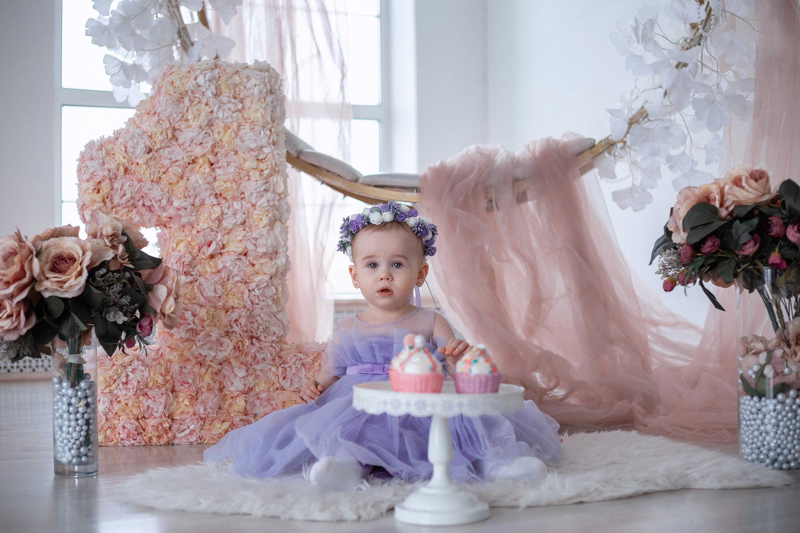 Диане 1 год. Семейный и женский фотограф в Волгограде Екатерина Гулей