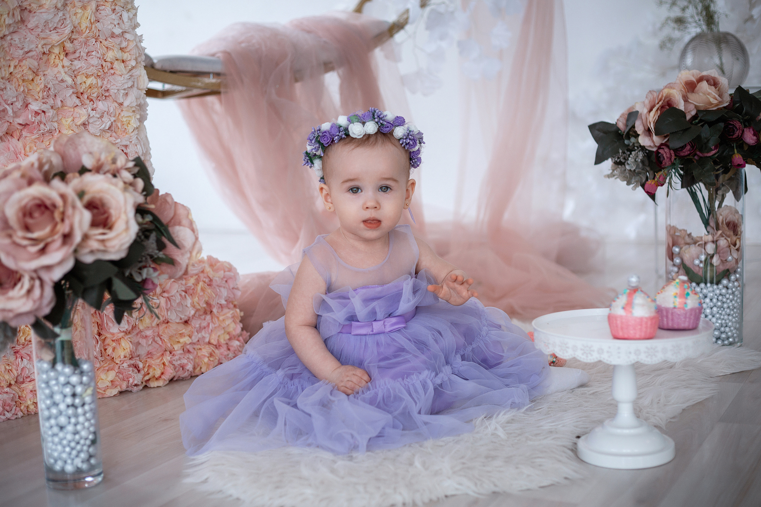 Диане 1 год. Семейный и женский фотограф в Волгограде Екатерина Гулей