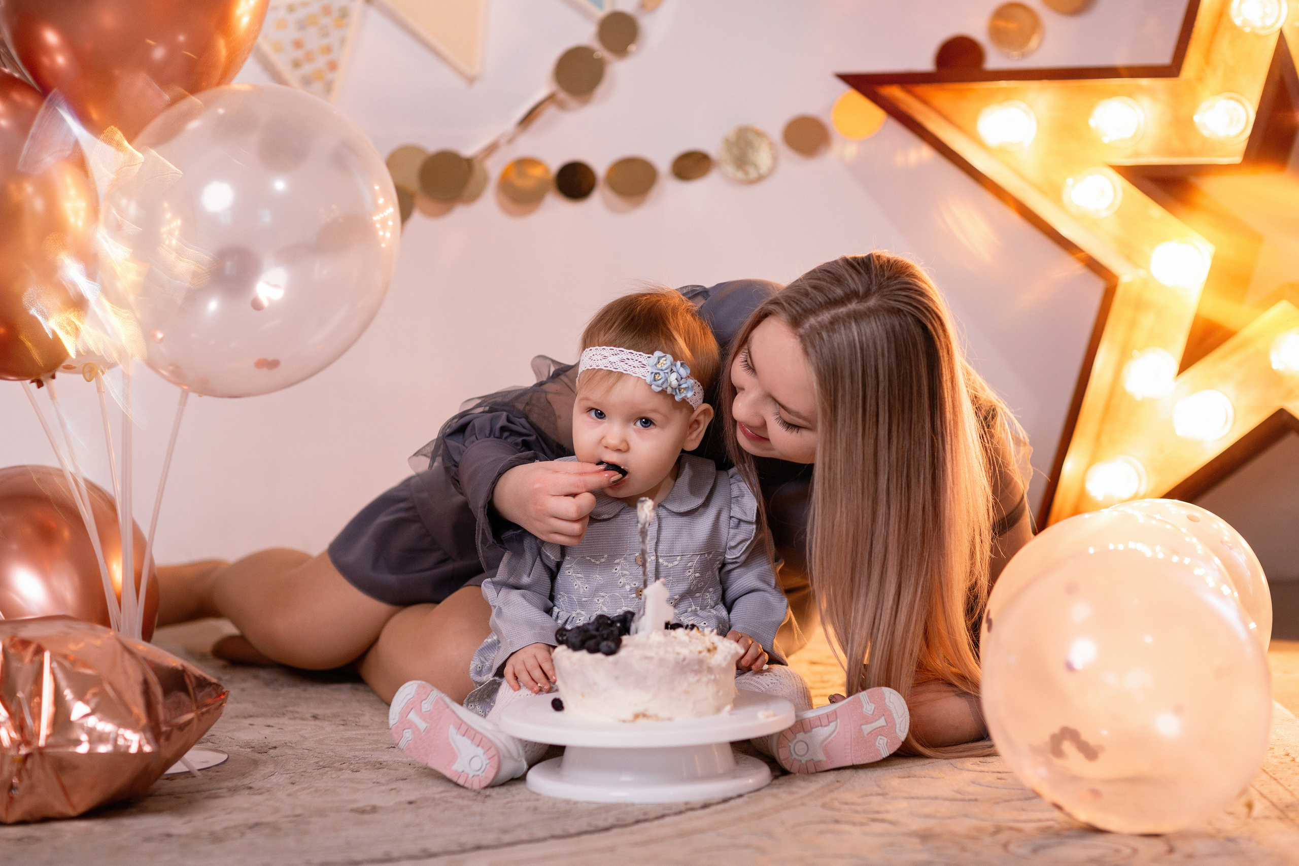1 год Василисе. Семейный и женский фотограф в Волгограде Екатерина Гулей