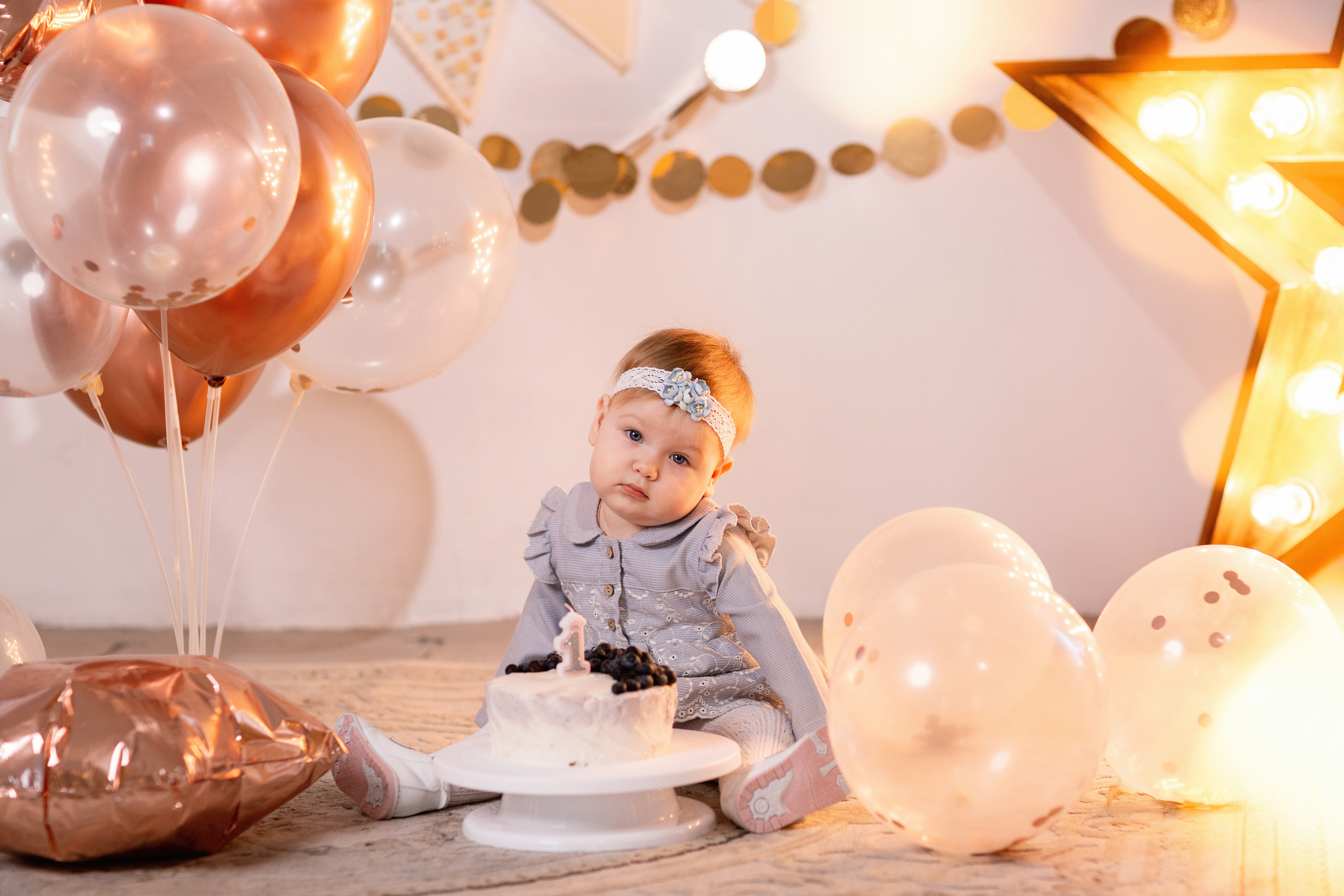 1 год Василисе. Семейный и женский фотограф в Волгограде Екатерина Гулей