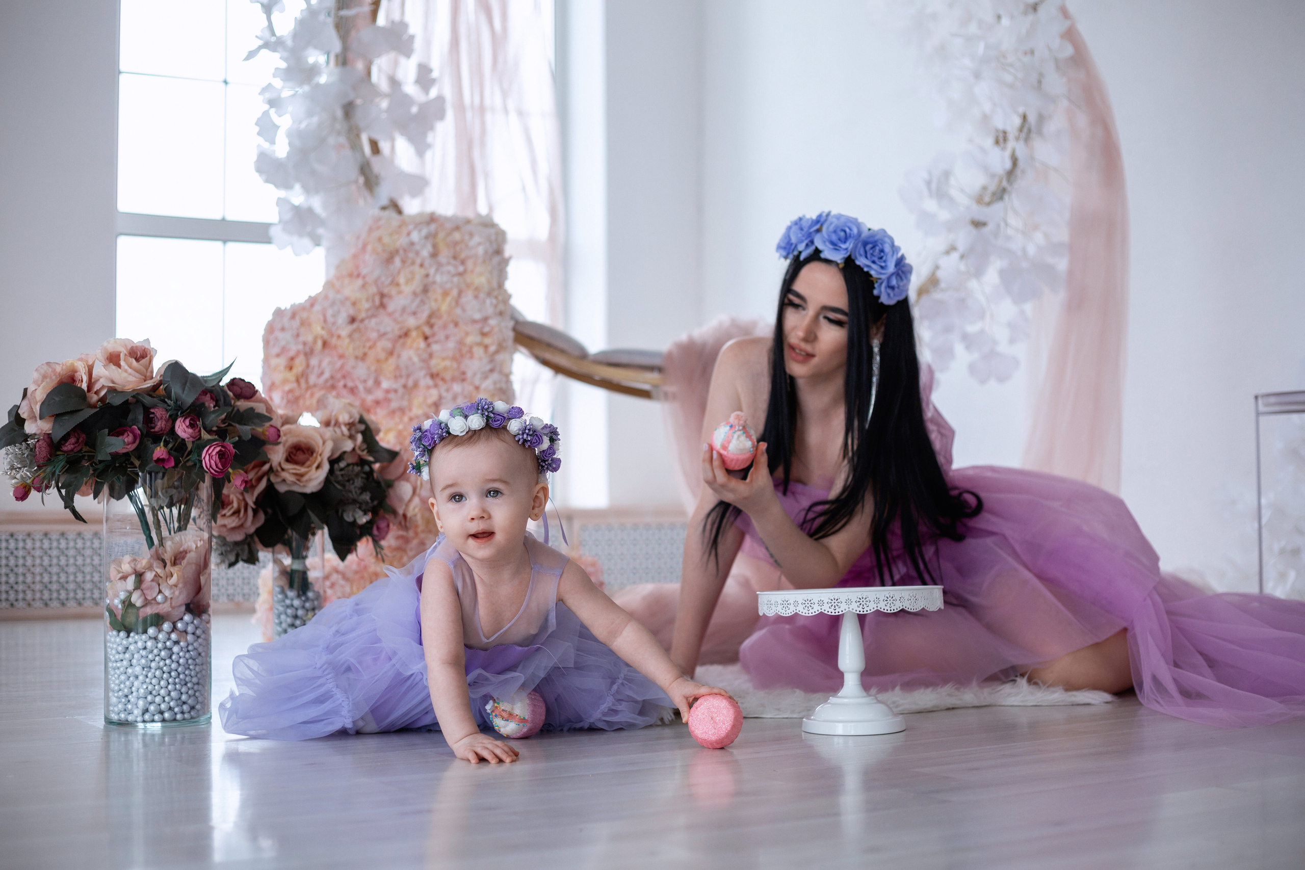 Диане 1 год. Семейный и женский фотограф в Волгограде Екатерина Гулей