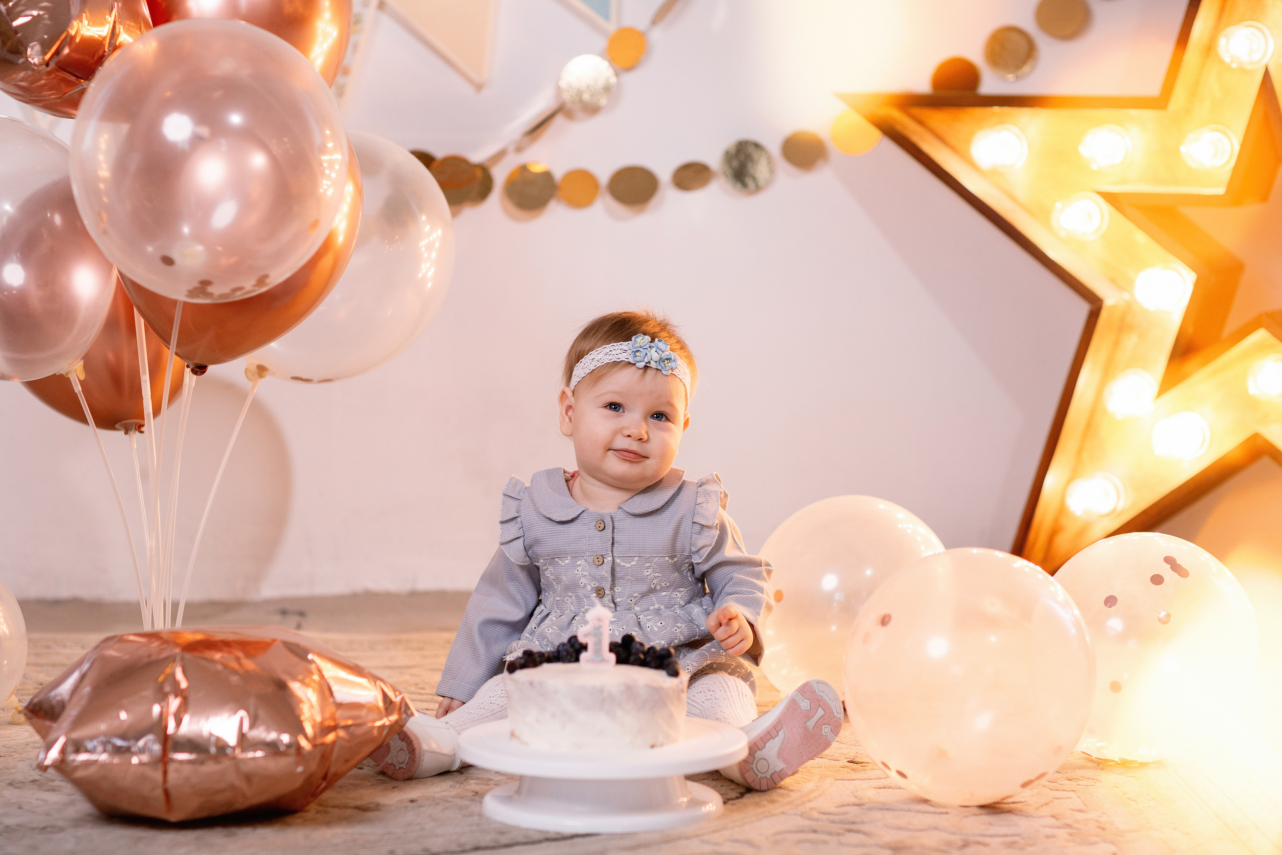 1 год Василисе. Семейный и женский фотограф в Волгограде Екатерина Гулей