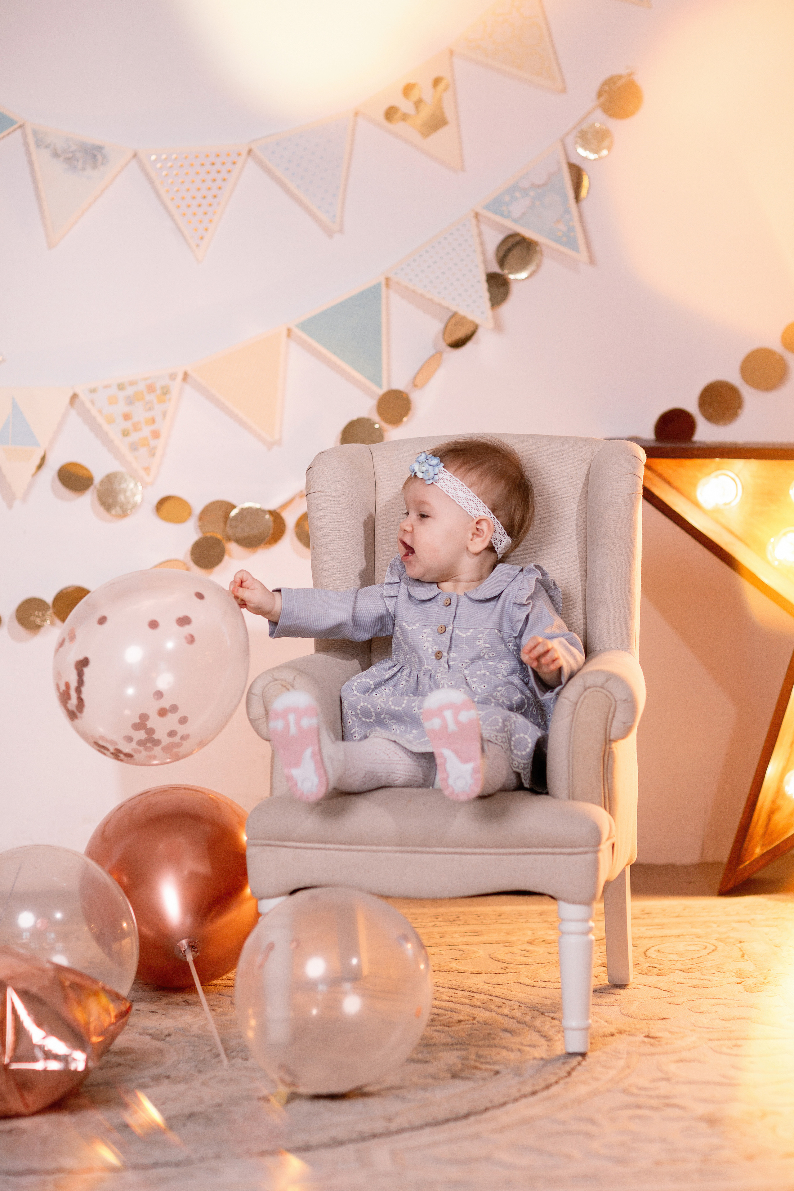 1 год Василисе. Семейный и женский фотограф в Волгограде Екатерина Гулей