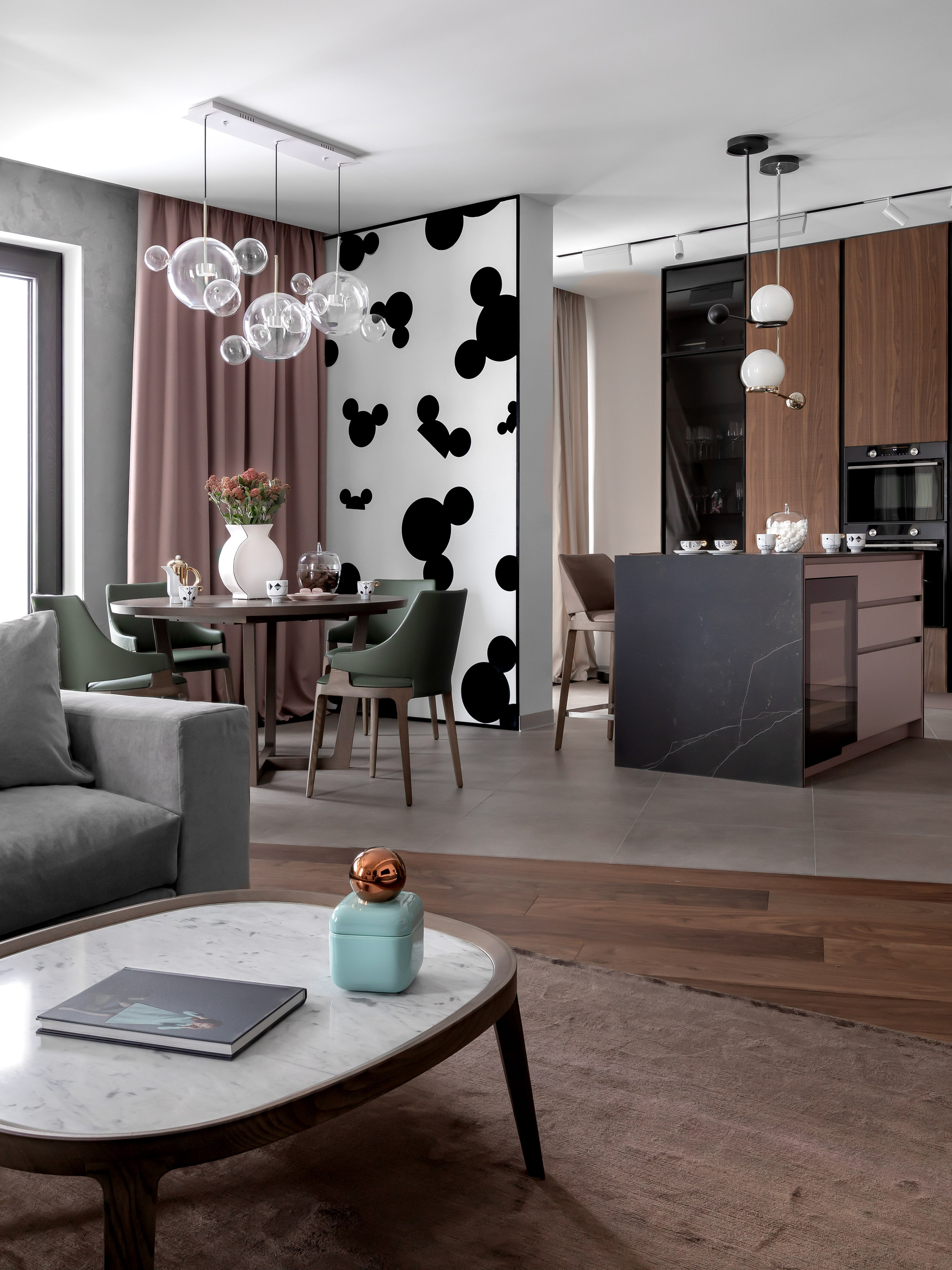 Квартира  в КД «Кандинский» - Интерьерный фотограф Коваль Илья. Коваль Илья — Интерьерный и архитектурный фотограф