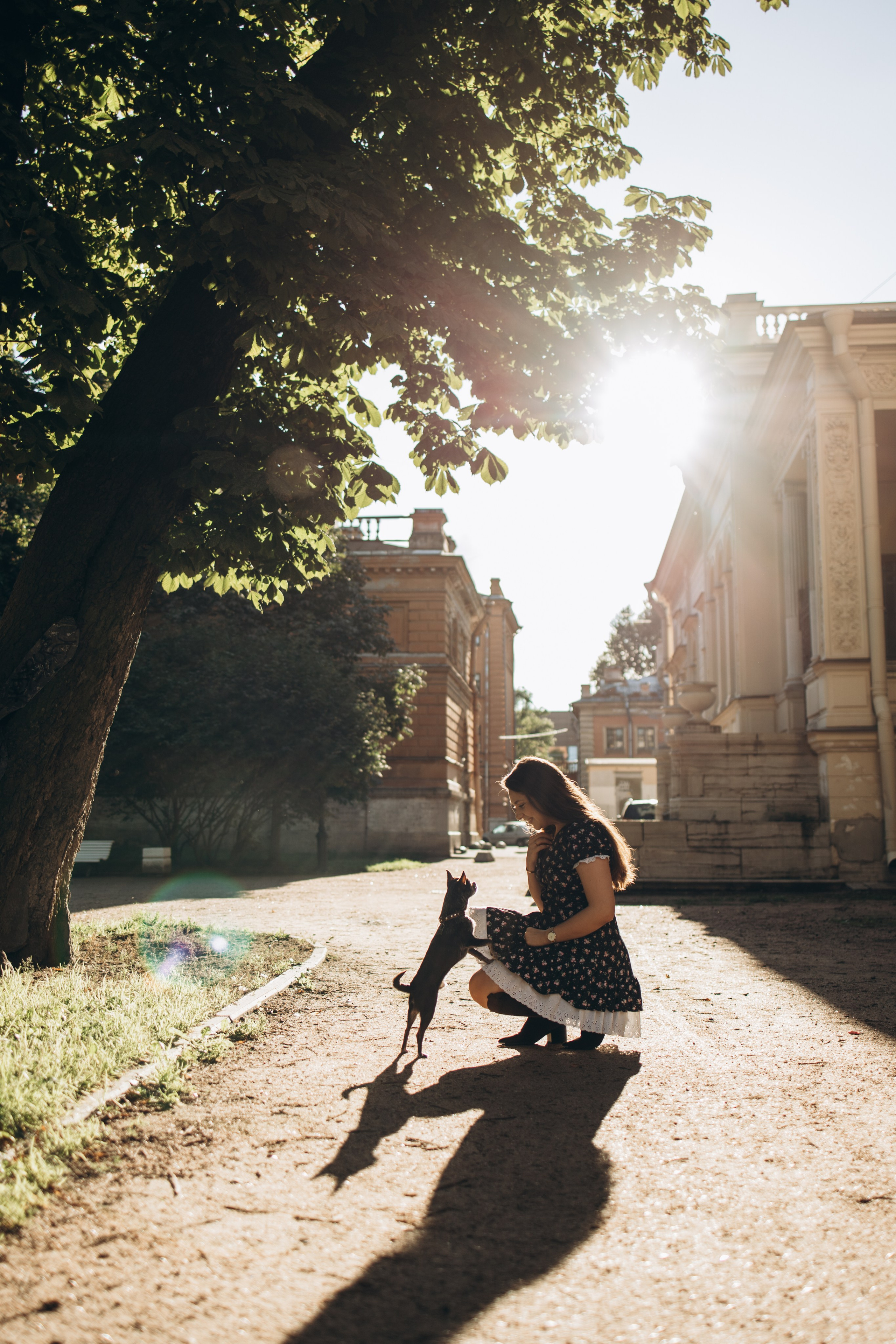 Даша и ее мальчики. Фотограф — Анималист | Санкт-Петербург