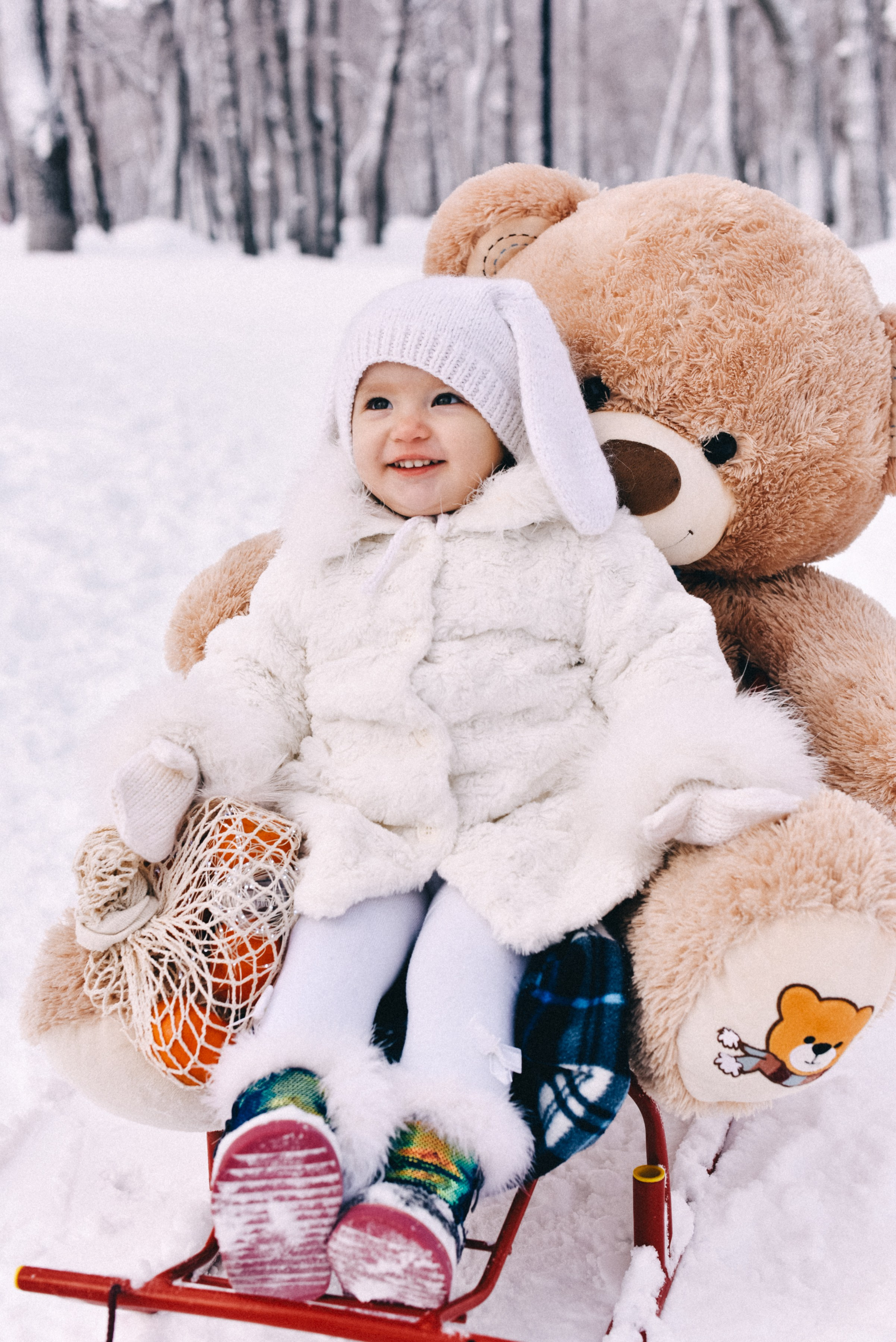 Девочки зима