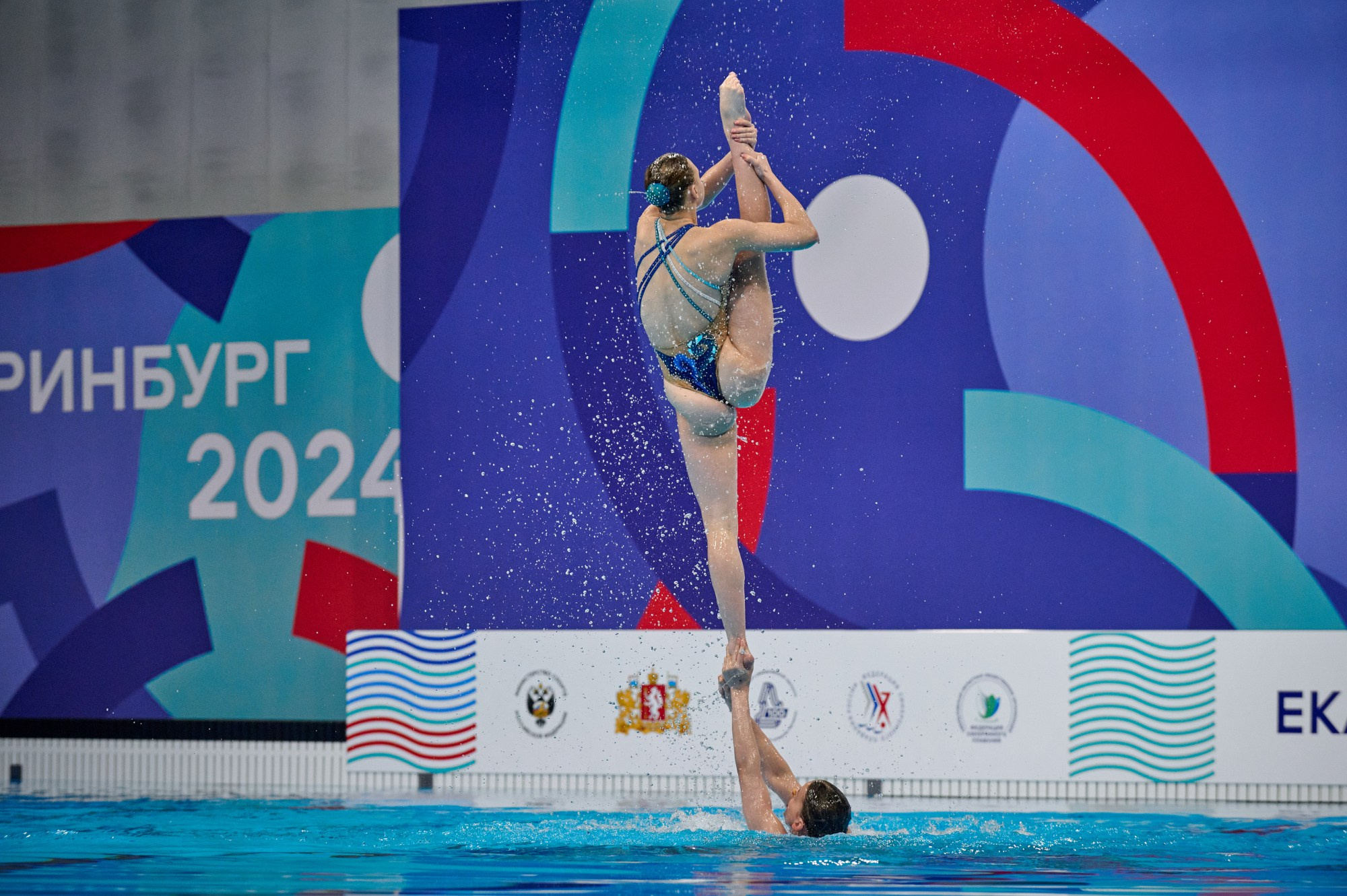 Чемпионат России Синхронное плавание 2024. Мезенцев Евгений фотограф