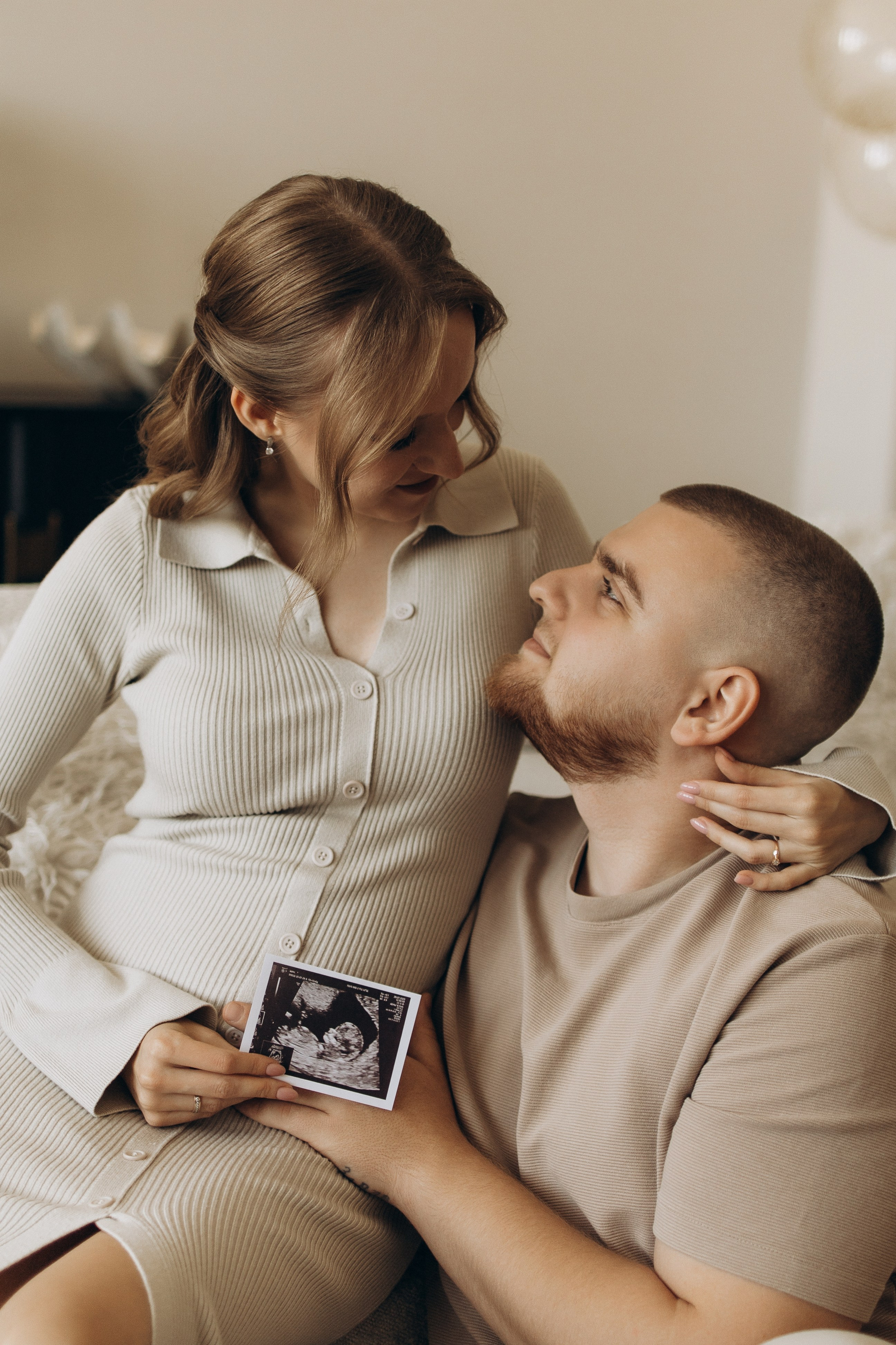 Узнаем пол малыша. Самый теплый фотограф в Краснодаре Рябоконь Ксения