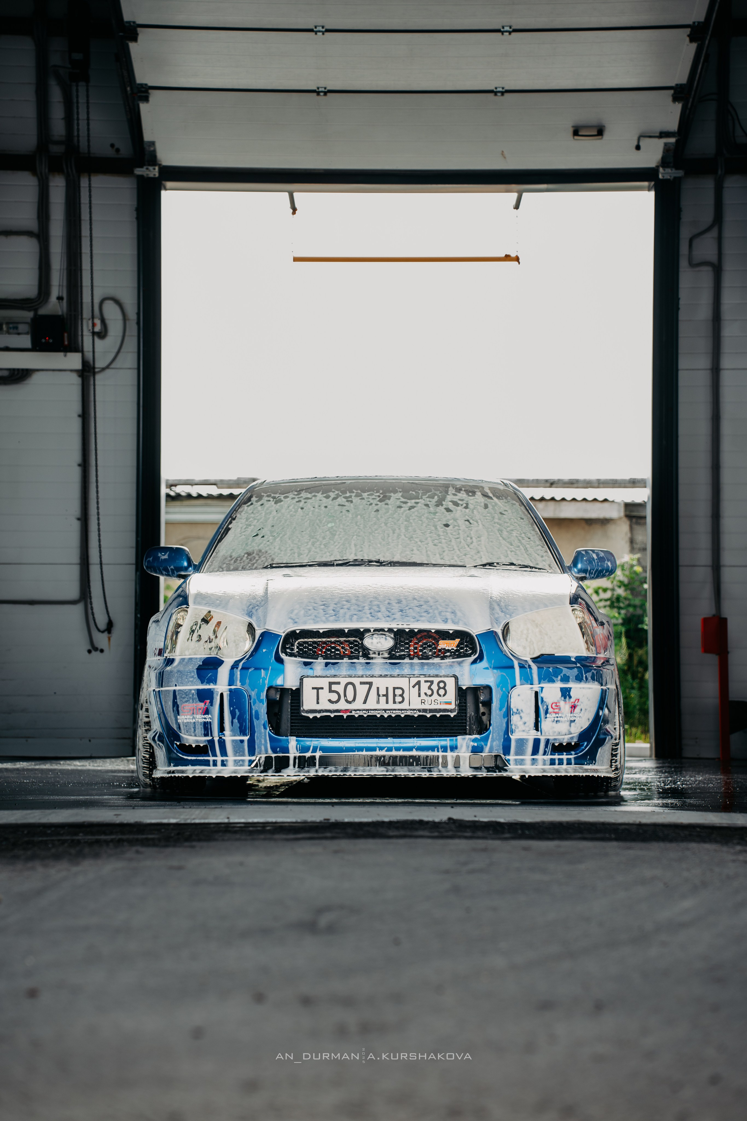 Subaru Impreza WRX STI. Фотограф, видеограф и пилот дрона на Байкале