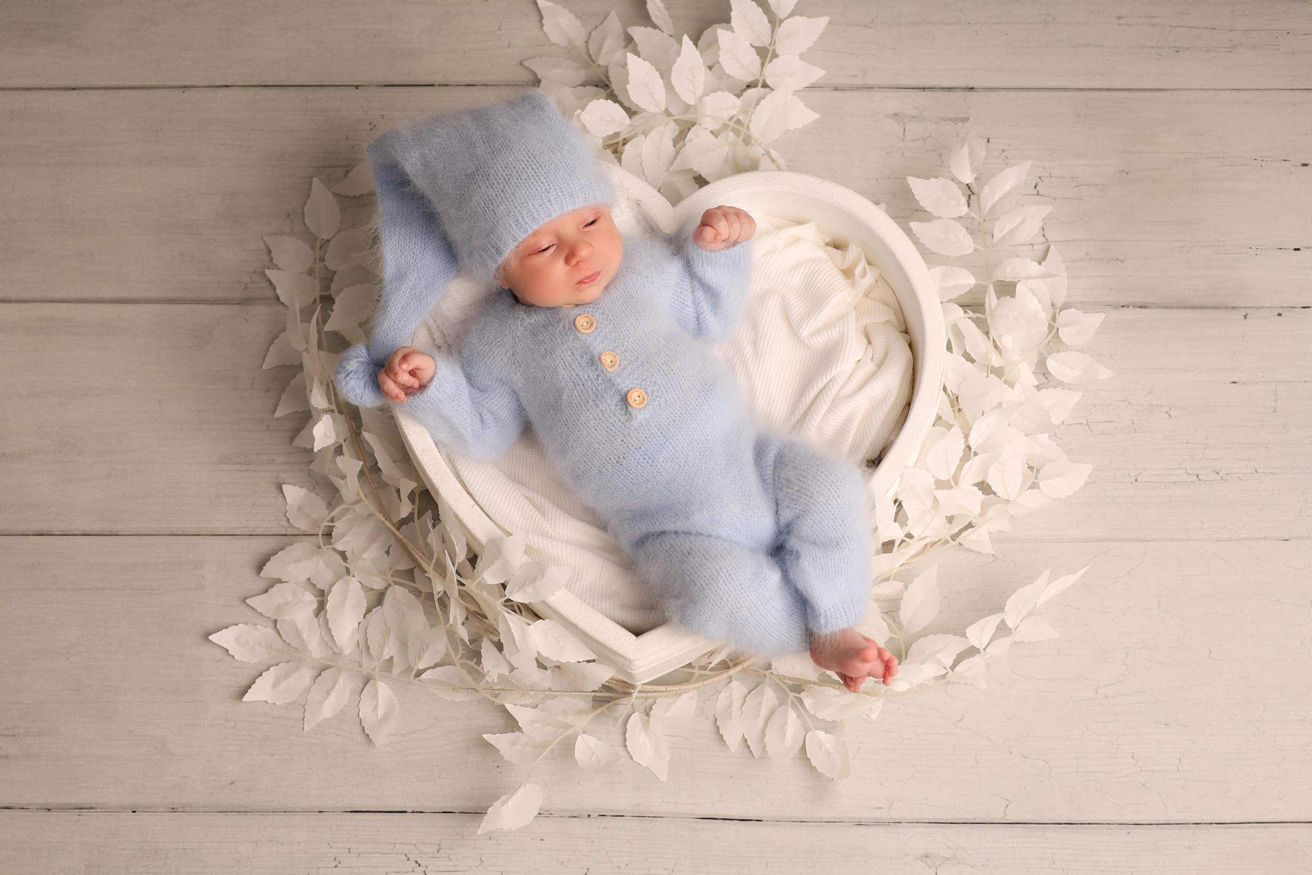 Ньюборн съемка Ромочки, 3 недельки. Детский фотограф новорожденных в Москве и Московской области Анна