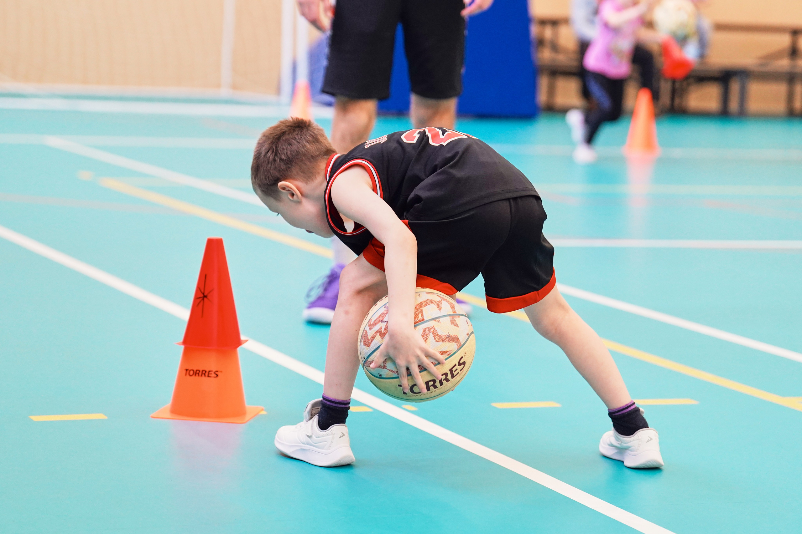 Репортаж с баскетбола (дети). Портретный и репортажный фотограф Вадим Эпов