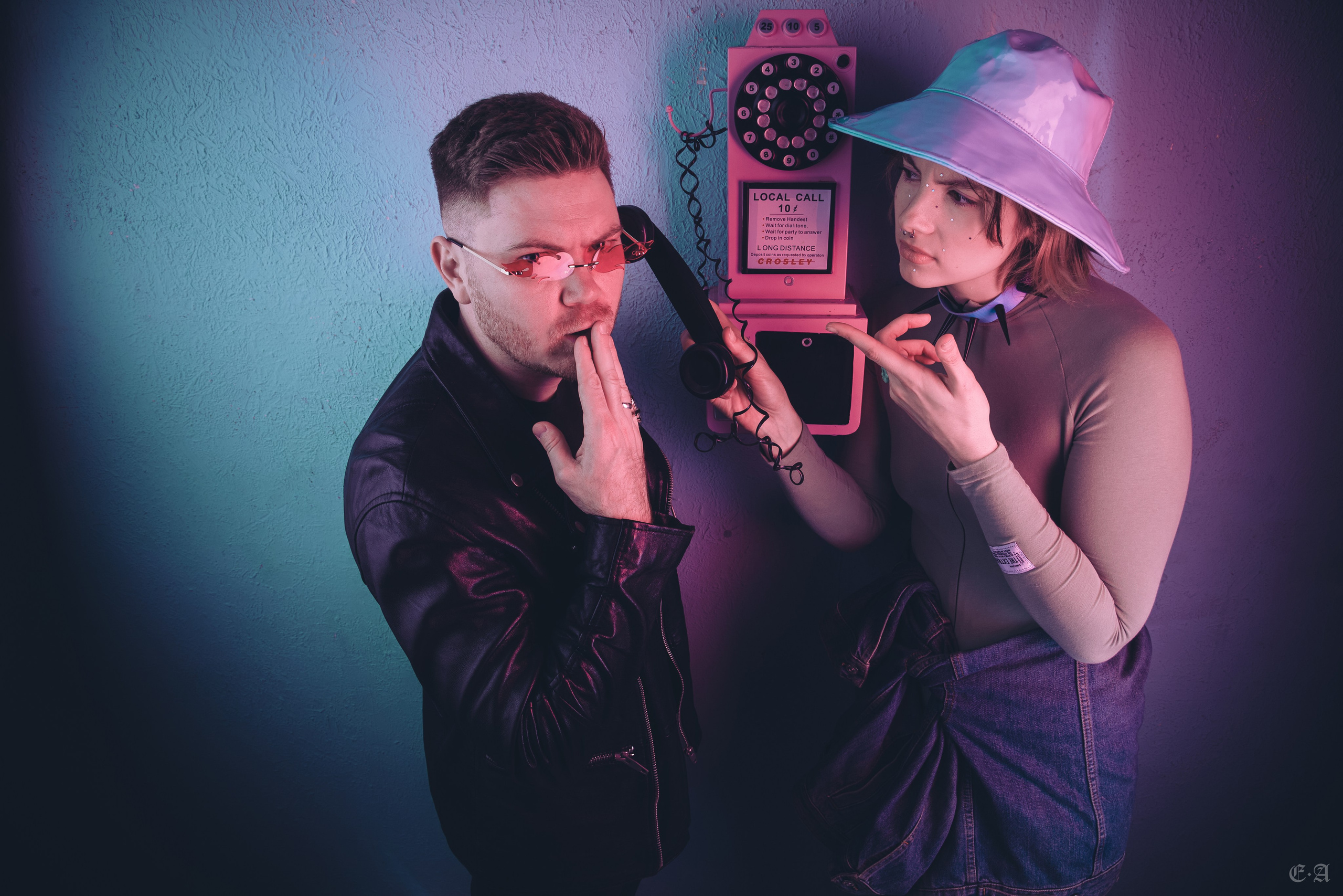 Промо-фотосессия для группы Blurred Omens. Фотограф Ellairen