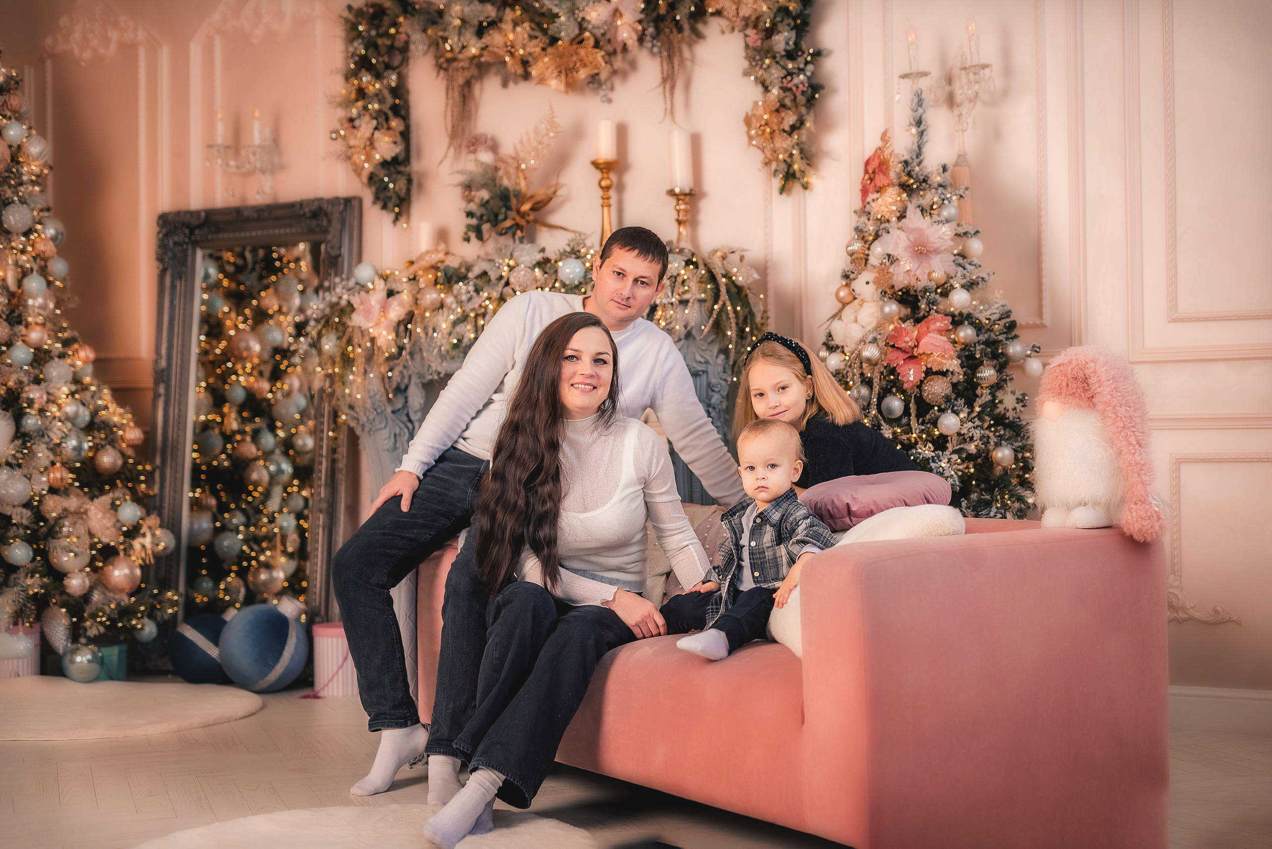 Наталья и её семья. Семейный, детский фотограф в Воронеже Анна Никитина