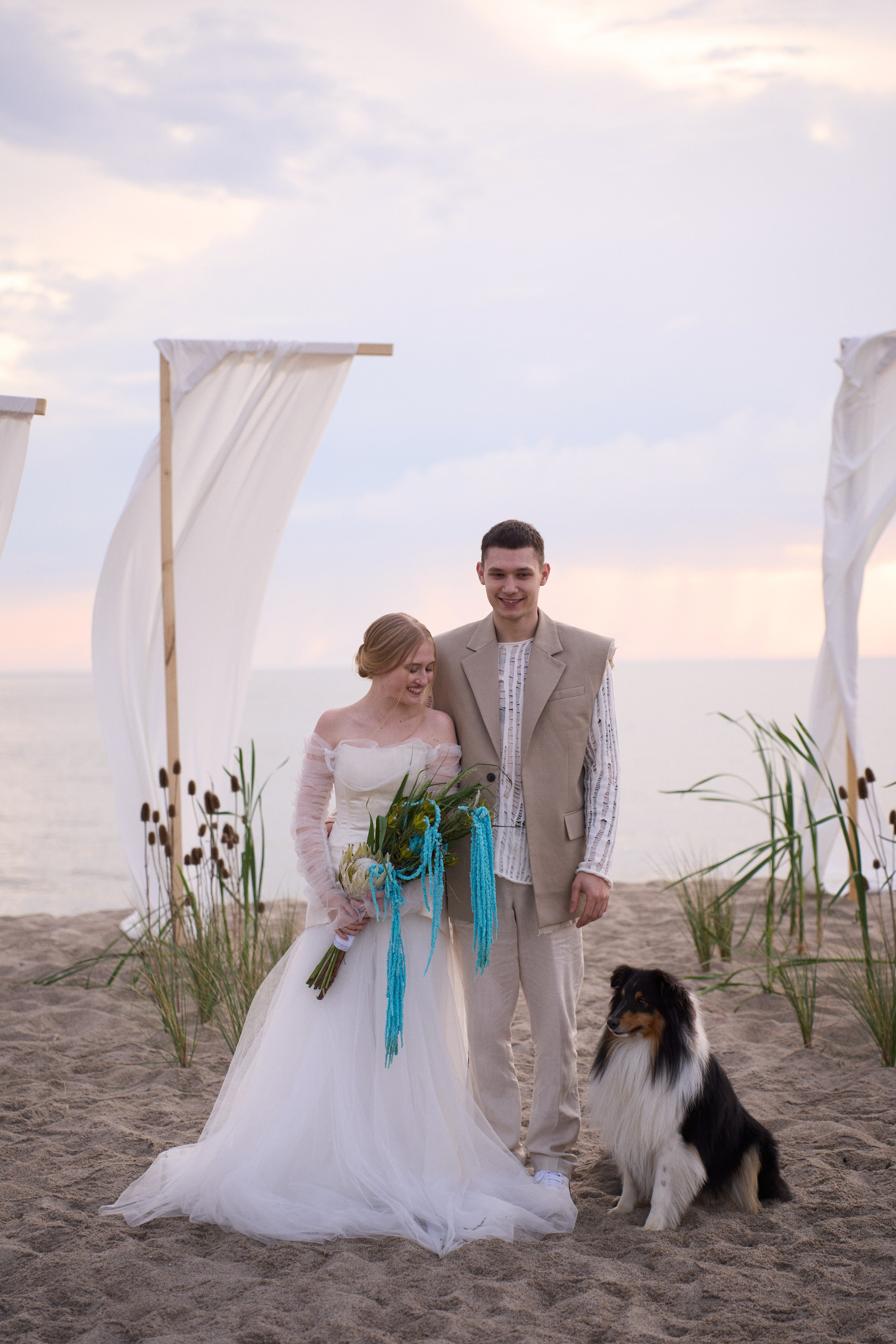 Янтарная свадьба. Калининград. Оформление свадеб, декор свадеб Вера Маркова, Москва