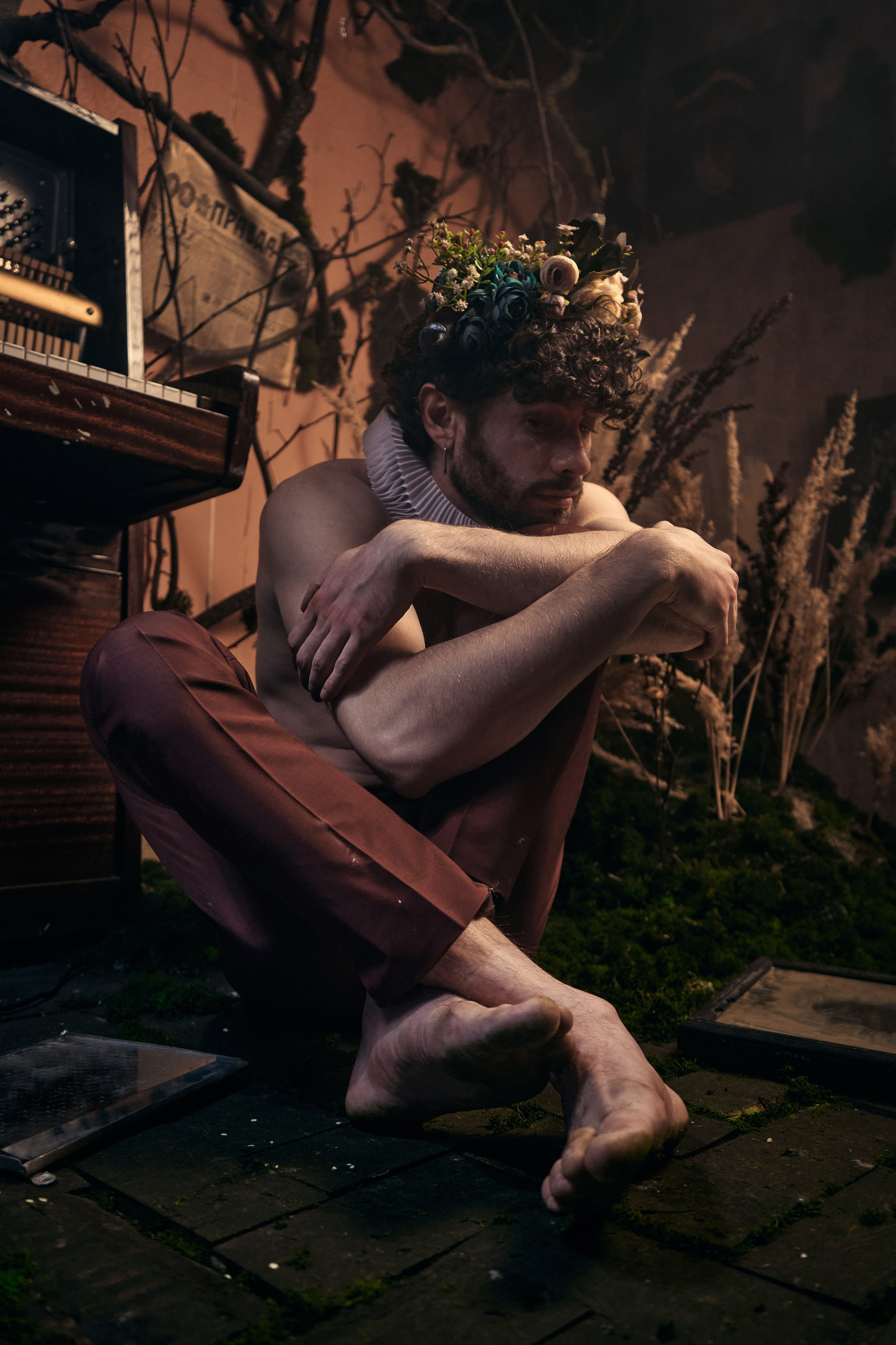 Дмитрий Сорокин, мужская креативная фотосессия. Никита Скрипник — ТЕАТР В СТИЛЕ ФЭШН