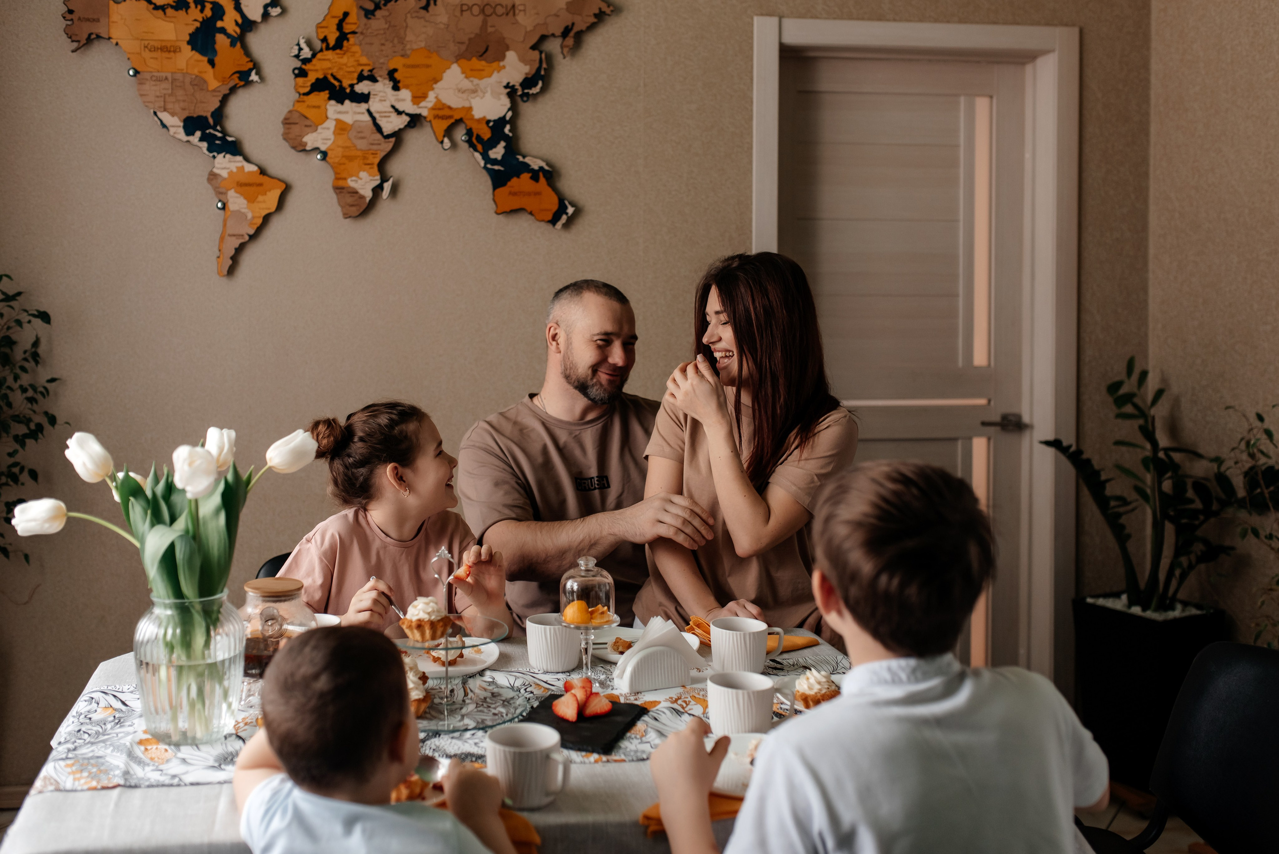Домашняя история Юли и Влада. Свадебный и семейный фотограф в Алексеевке Марина Купреева