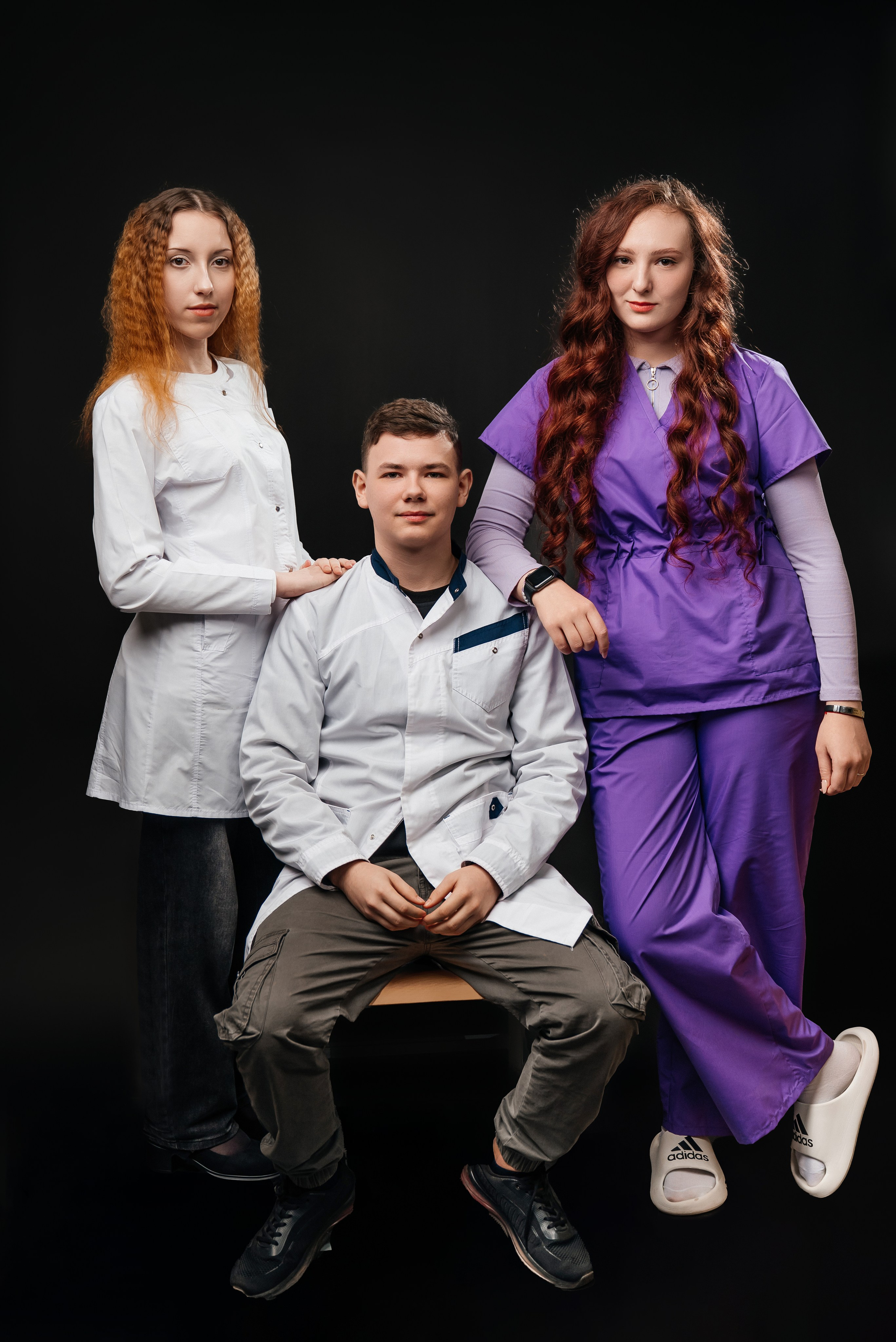 Nurses 2026. Школьный фотограф в Валуйках. Фотосессии для выпускников и изготовление выпускных альбомов в городе Валуйки и в Белгородской области