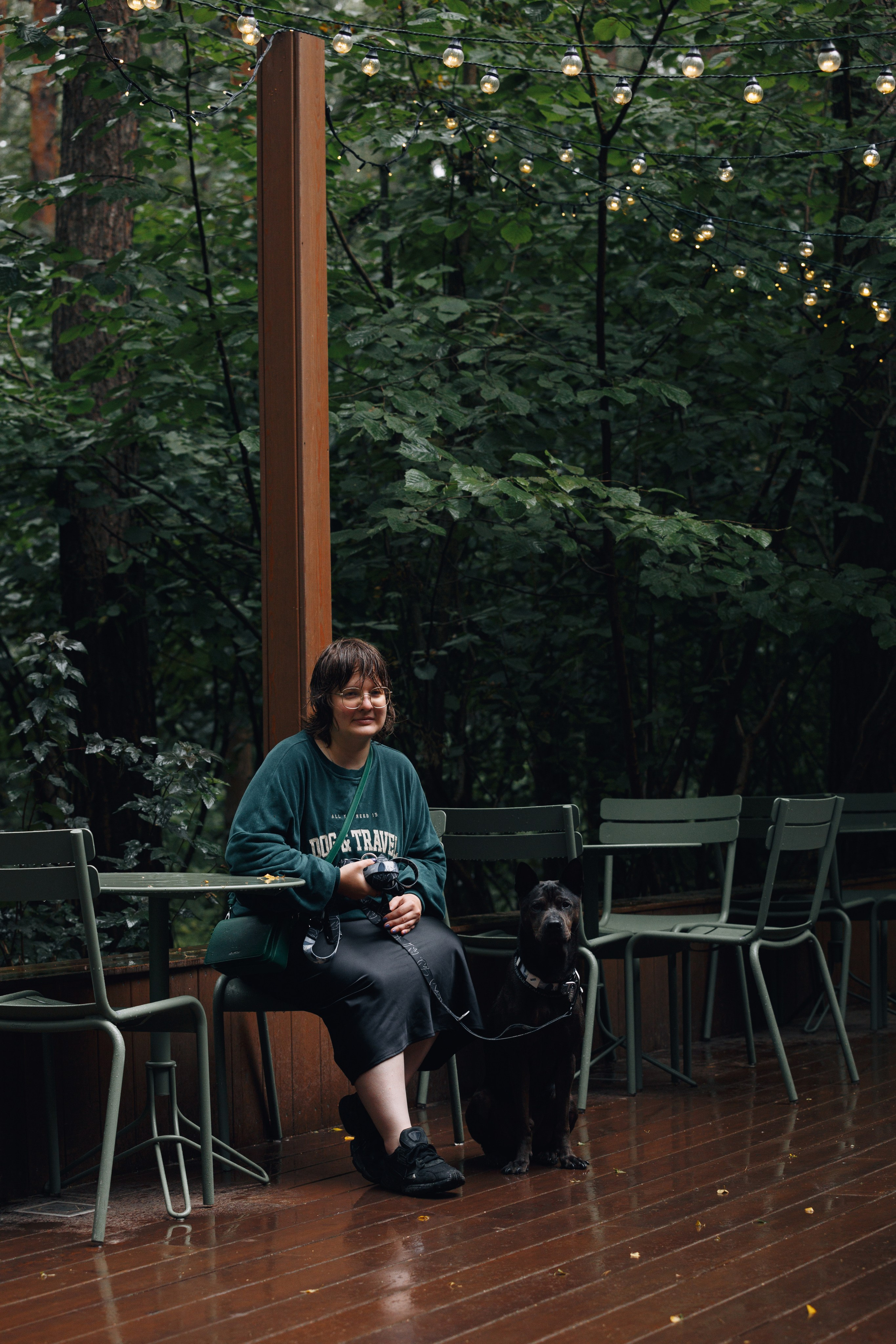 Рэкс, Лена и Вова в Мещерском. Фотограф анималист Кристина Карпова, Москва