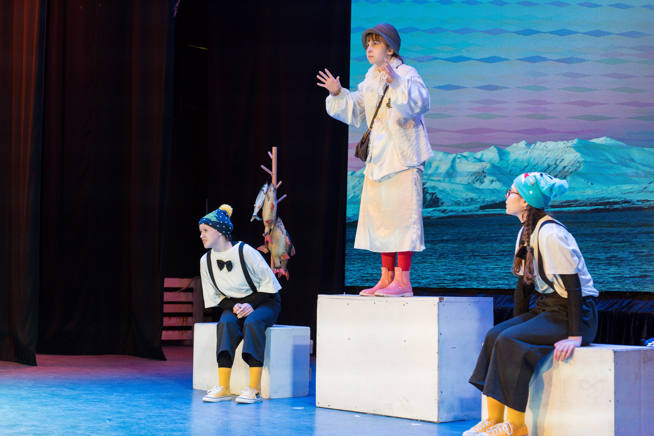 Спектакль «У ковчега в восемь». Репортажная съёмка в Санкт-Петербурге, Константин Петров