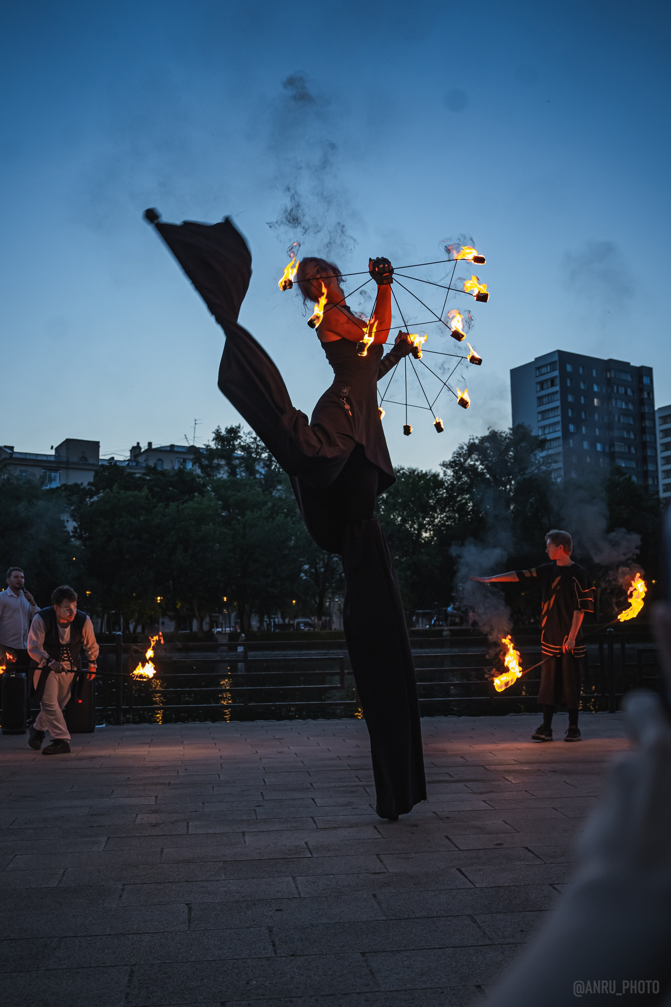 «FIRE FAMILY» Фаершоу. Репортажный фотограф Анастасия Рубцова