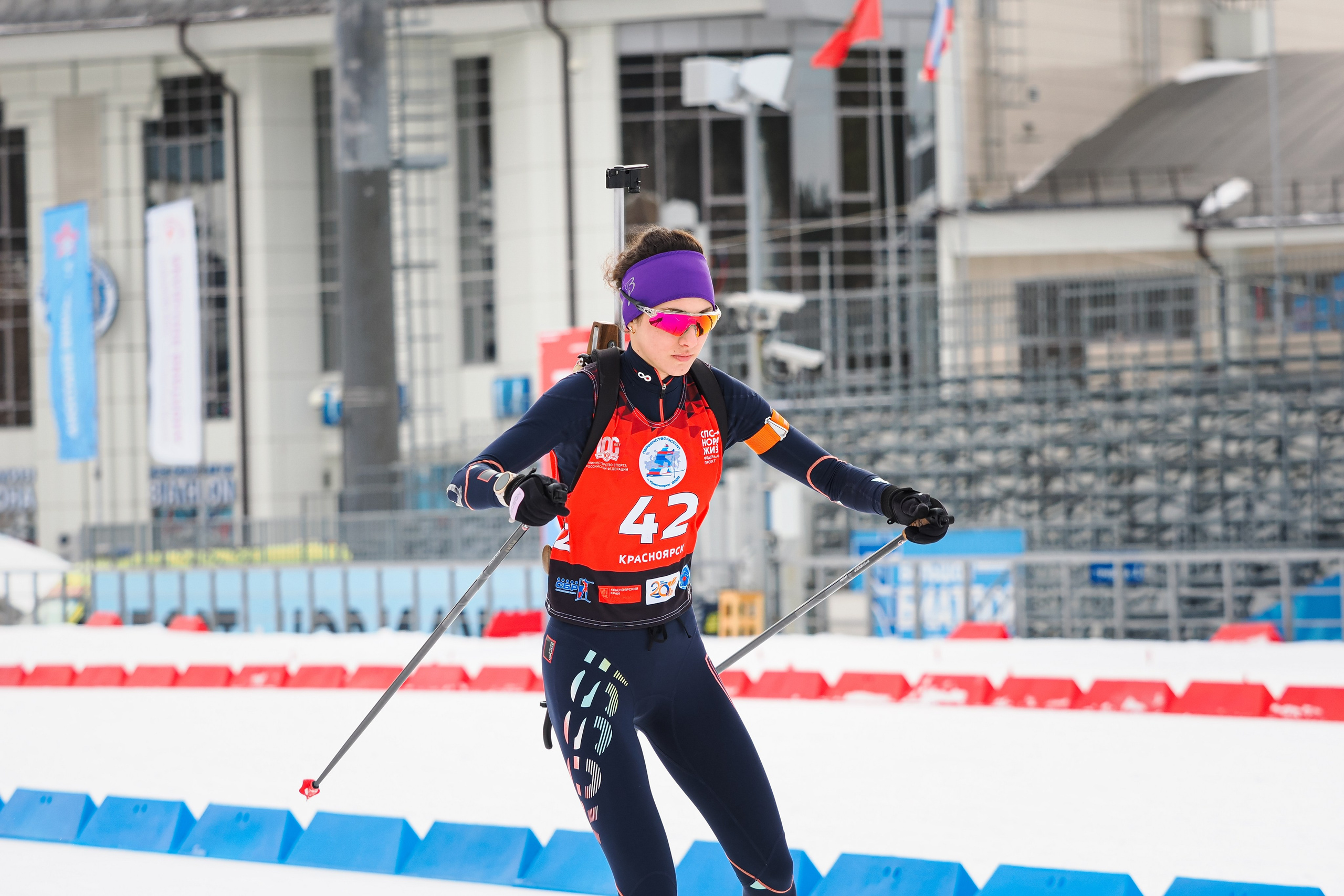 Биатлон / Первенство России. Репортажный фотограф Алексей Козьмин