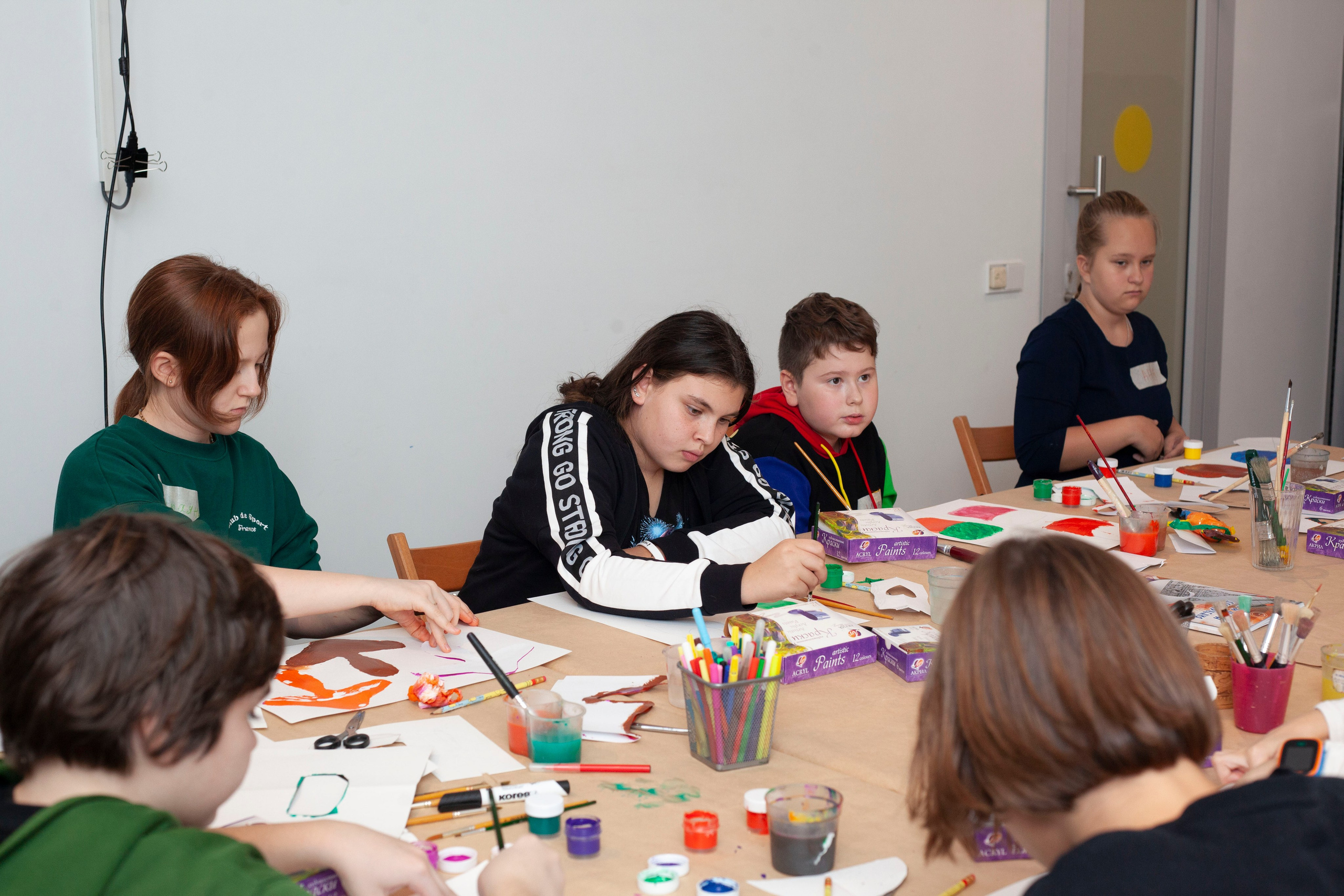 Детский мастер-класс в ММОМА. Stanislav Baryshev — People. Emotions. Atmosphere