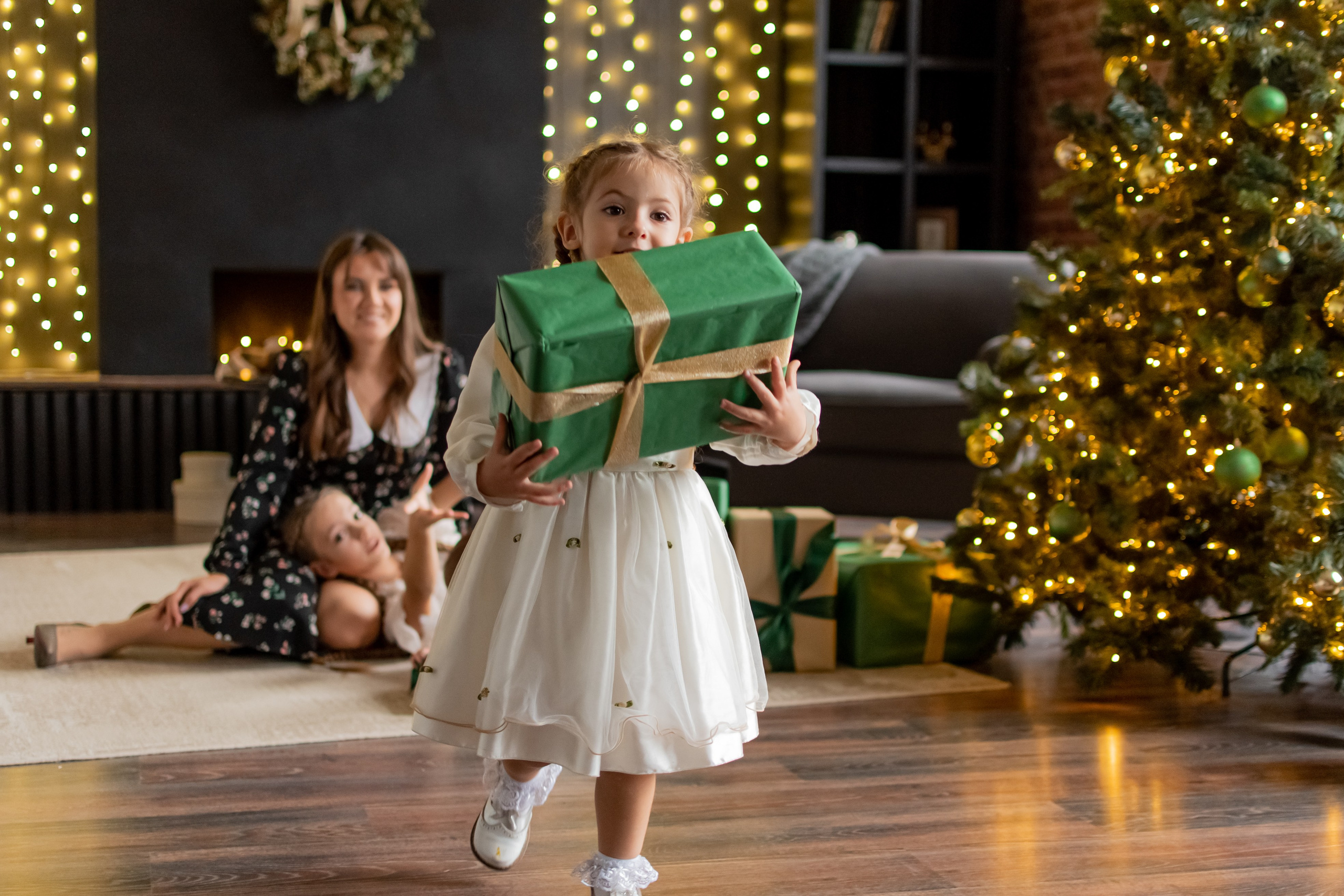 Новогодние фотосессии в студиях. Свадебный и семейный фотограф Екатерина Пушан. Москва, Балашиха, Железнодорожный, Солнечногорск