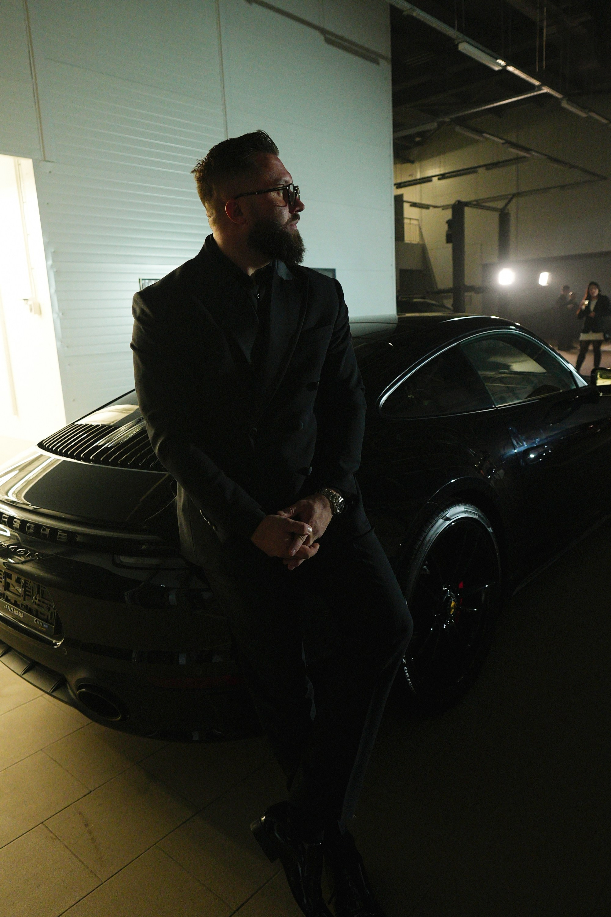 «Night in Salon» Porshe автосалон. Фотограф в Актобе Алексей Вагин