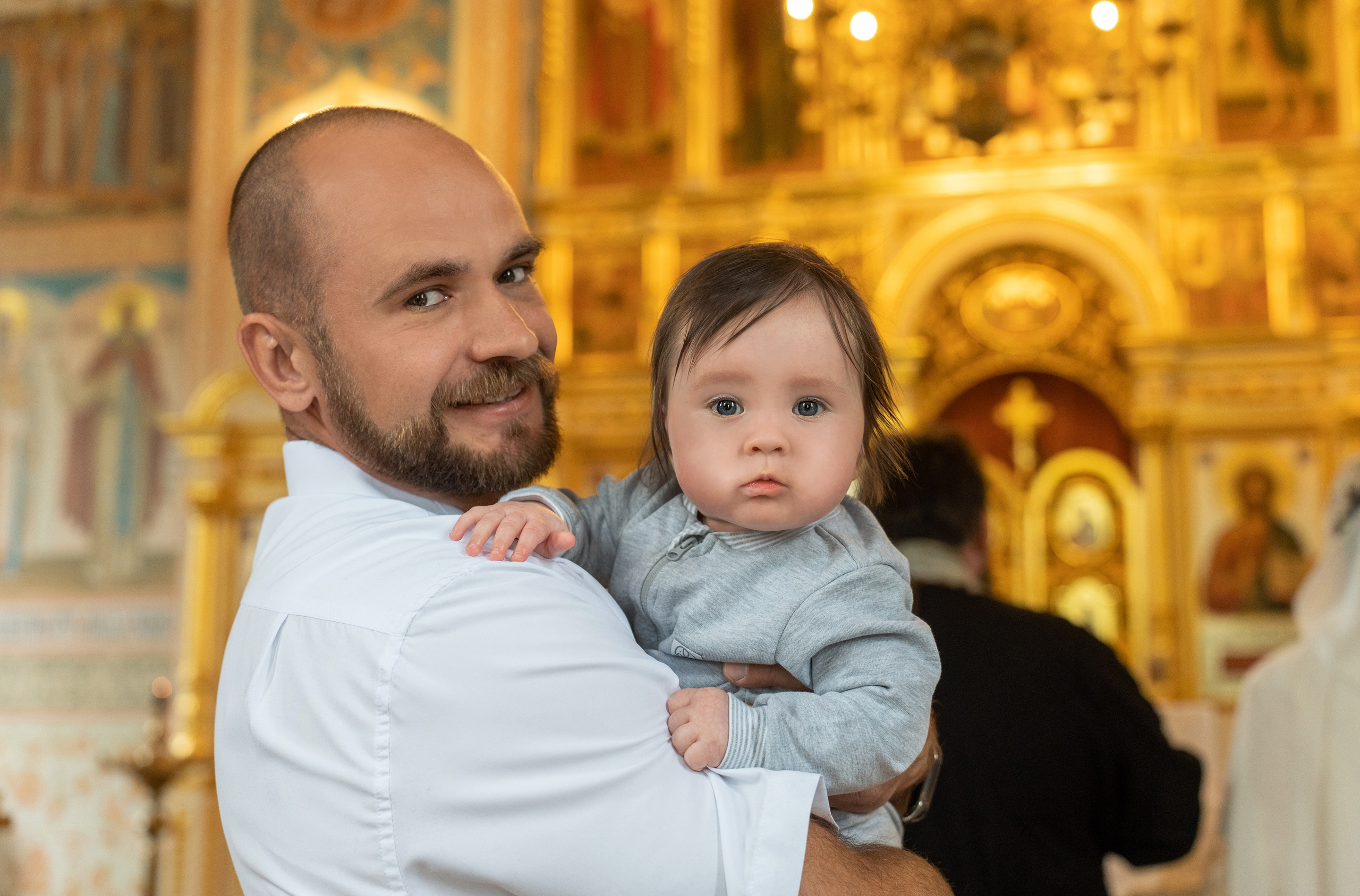 Крещение Есении в Успенском соборе Тульского Кремля. Фотограф на Крещение Тула и Венчание в Туле, детский и семейный фотограф