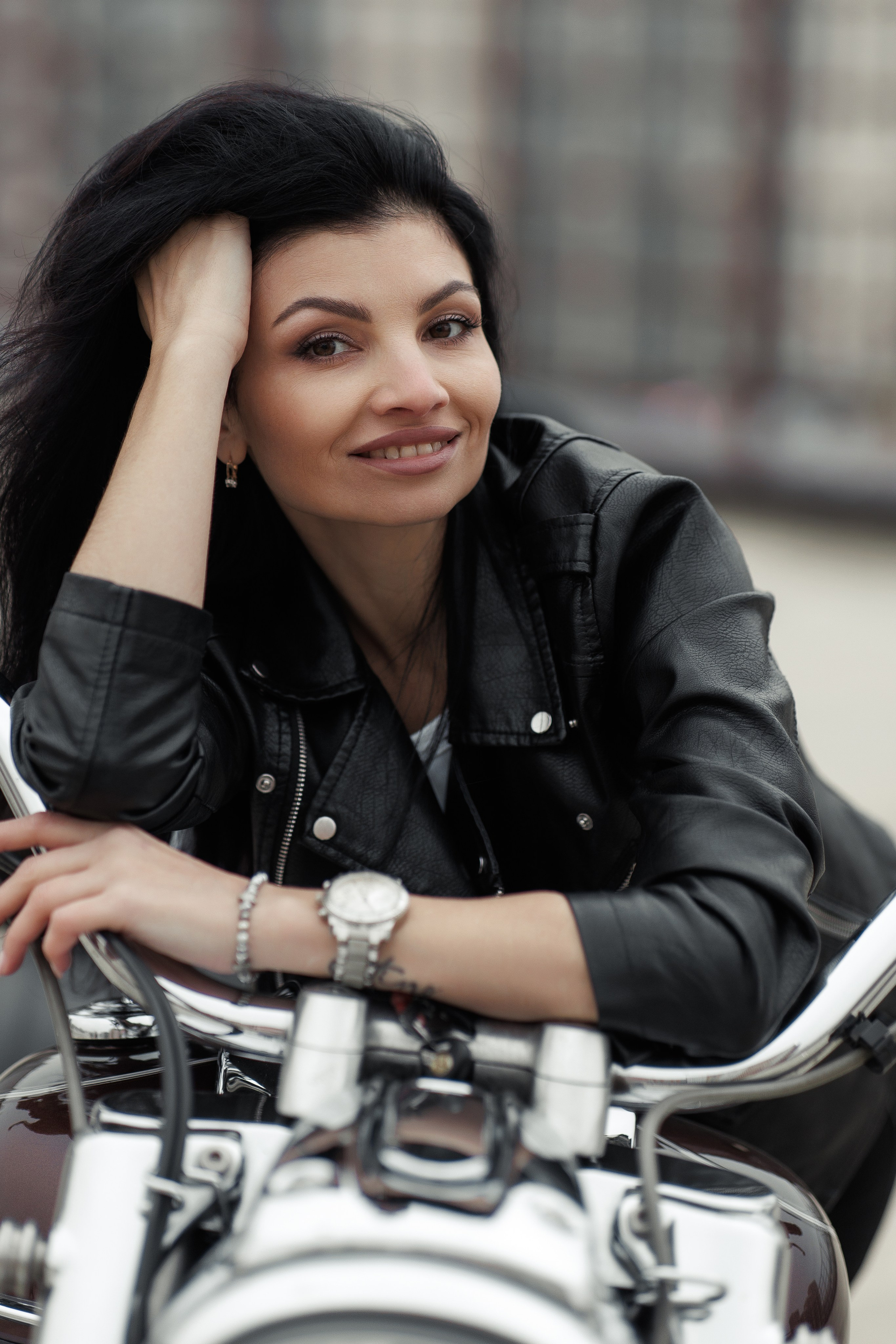 На крыше с мото