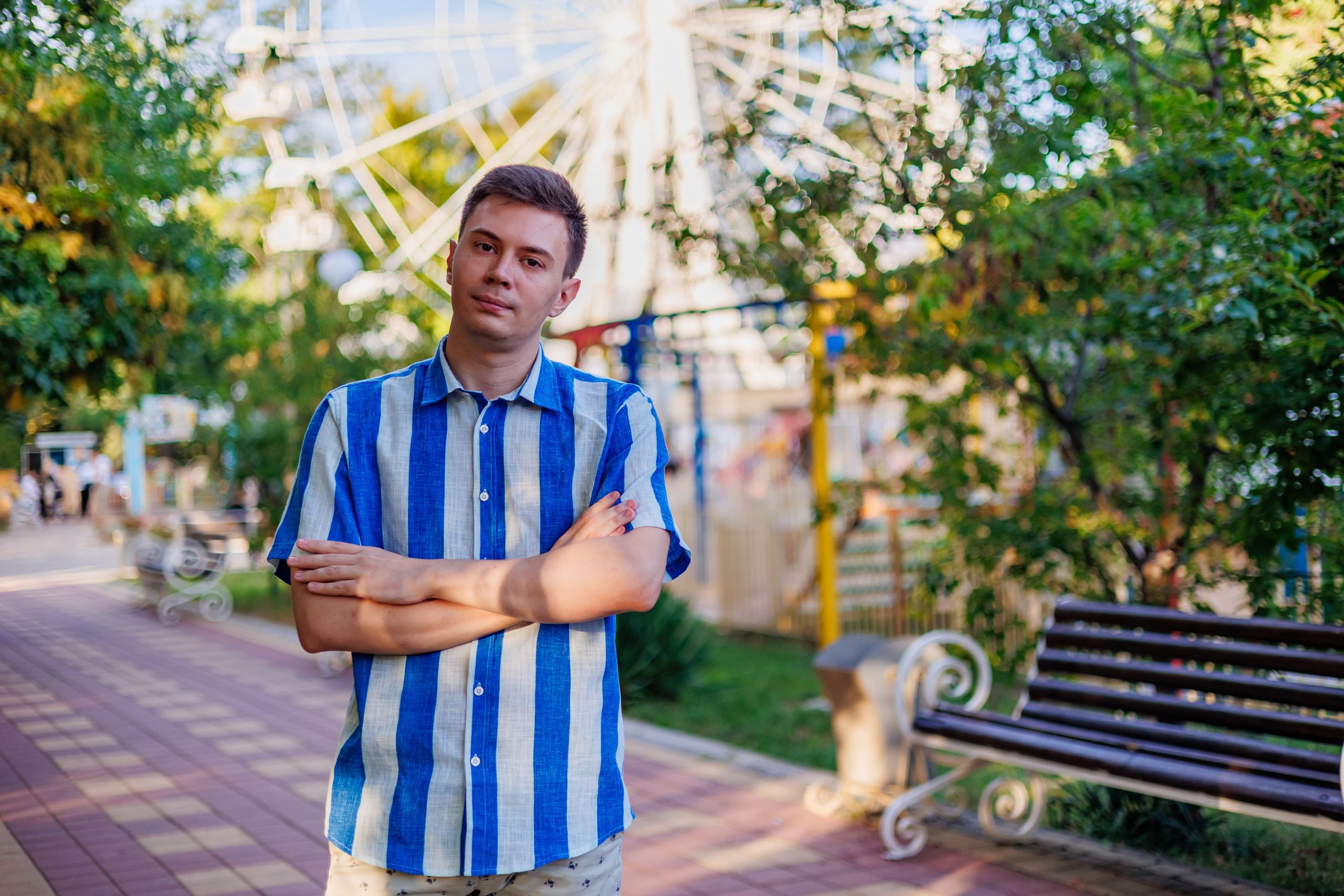 Прогулка в парке. Свадебный и семейный фотограф в Армавире