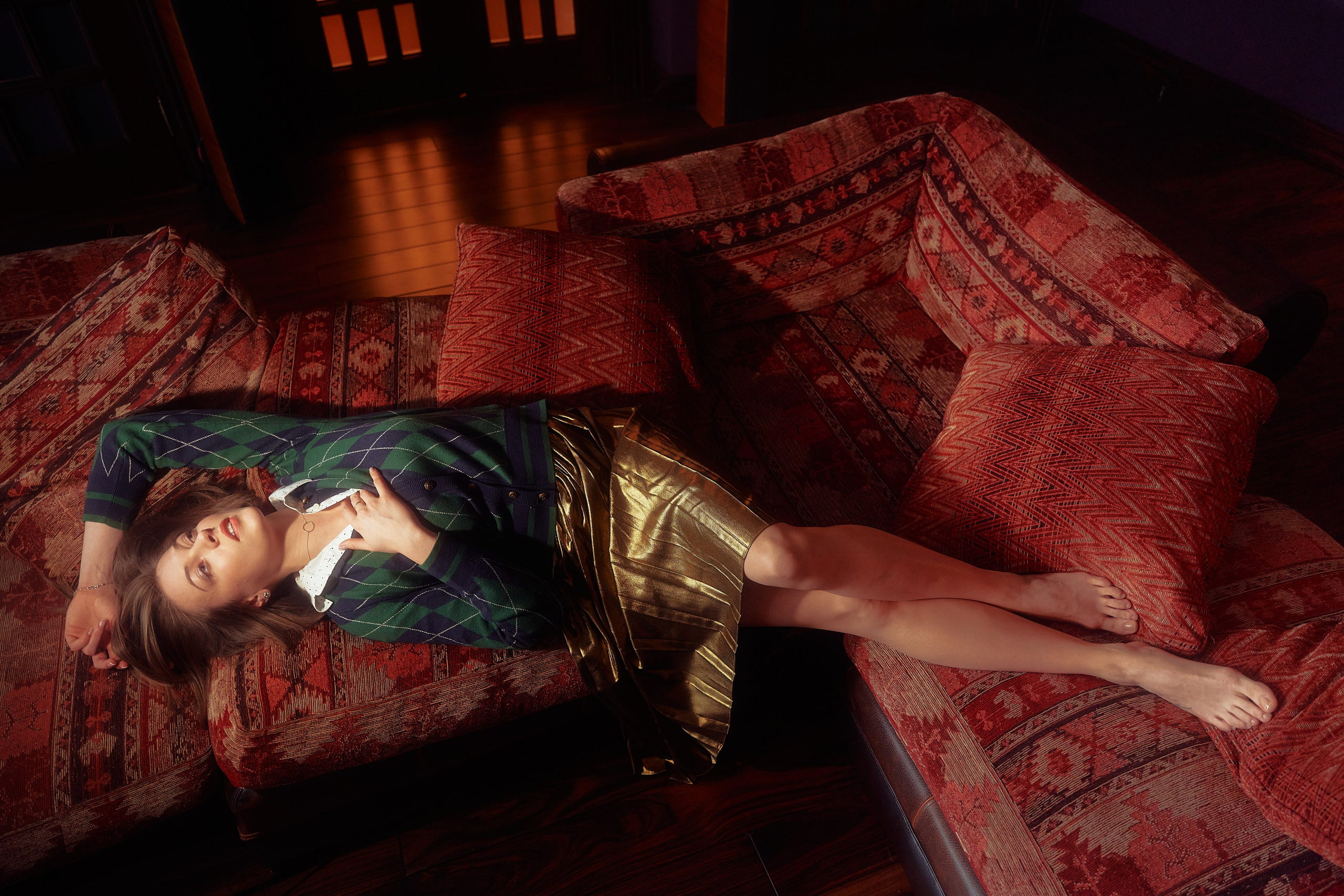 Актриса Александра Никифорова на снимке фотографа Сергея Гаврилова. Стильные фотопортреты.