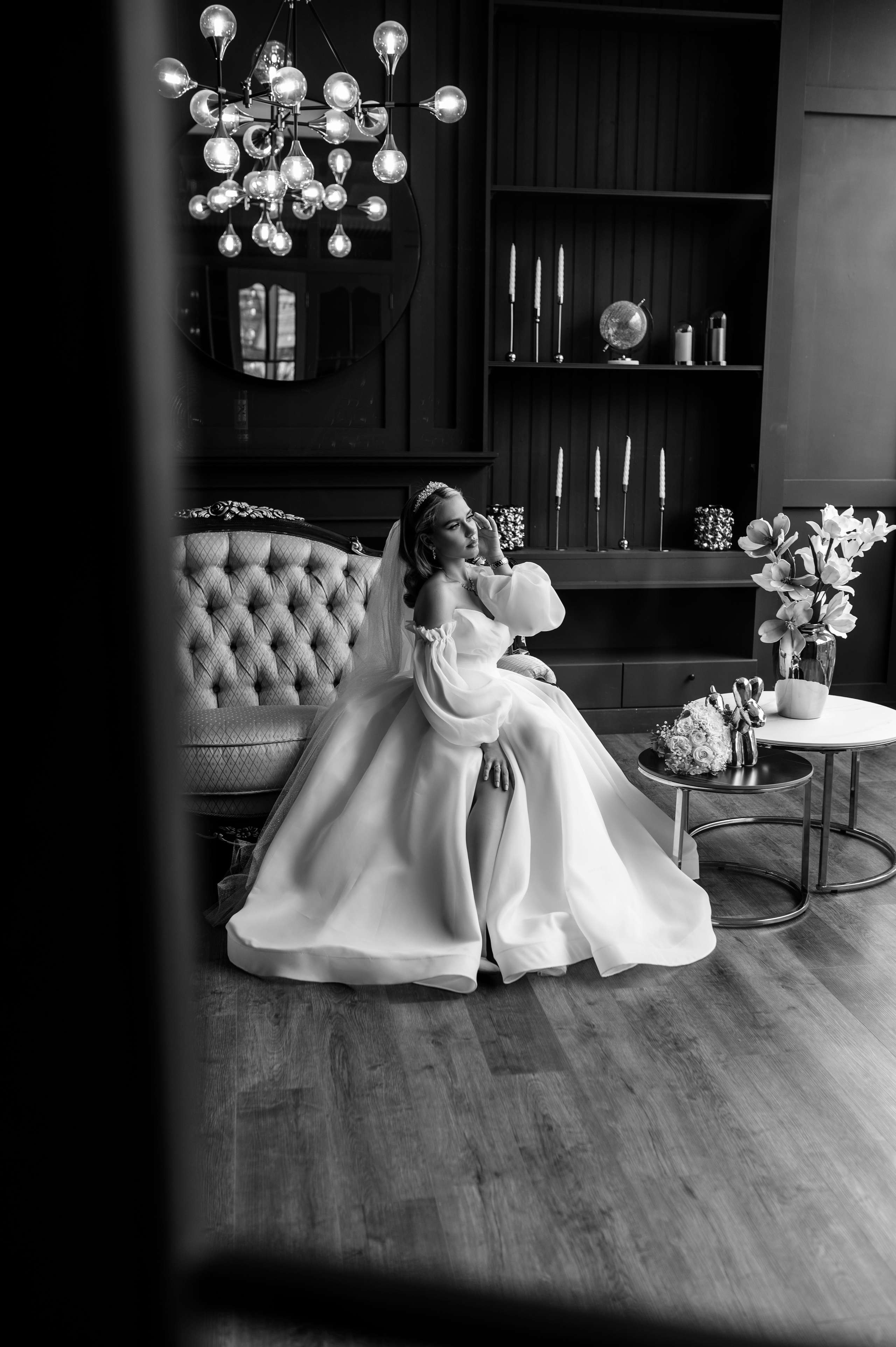 Свадебная фотосессия в фотостудии Аврора зал Эклипс. Семейный и свадебный фотограф в Донецке и Макеевке Дяченко Наталья