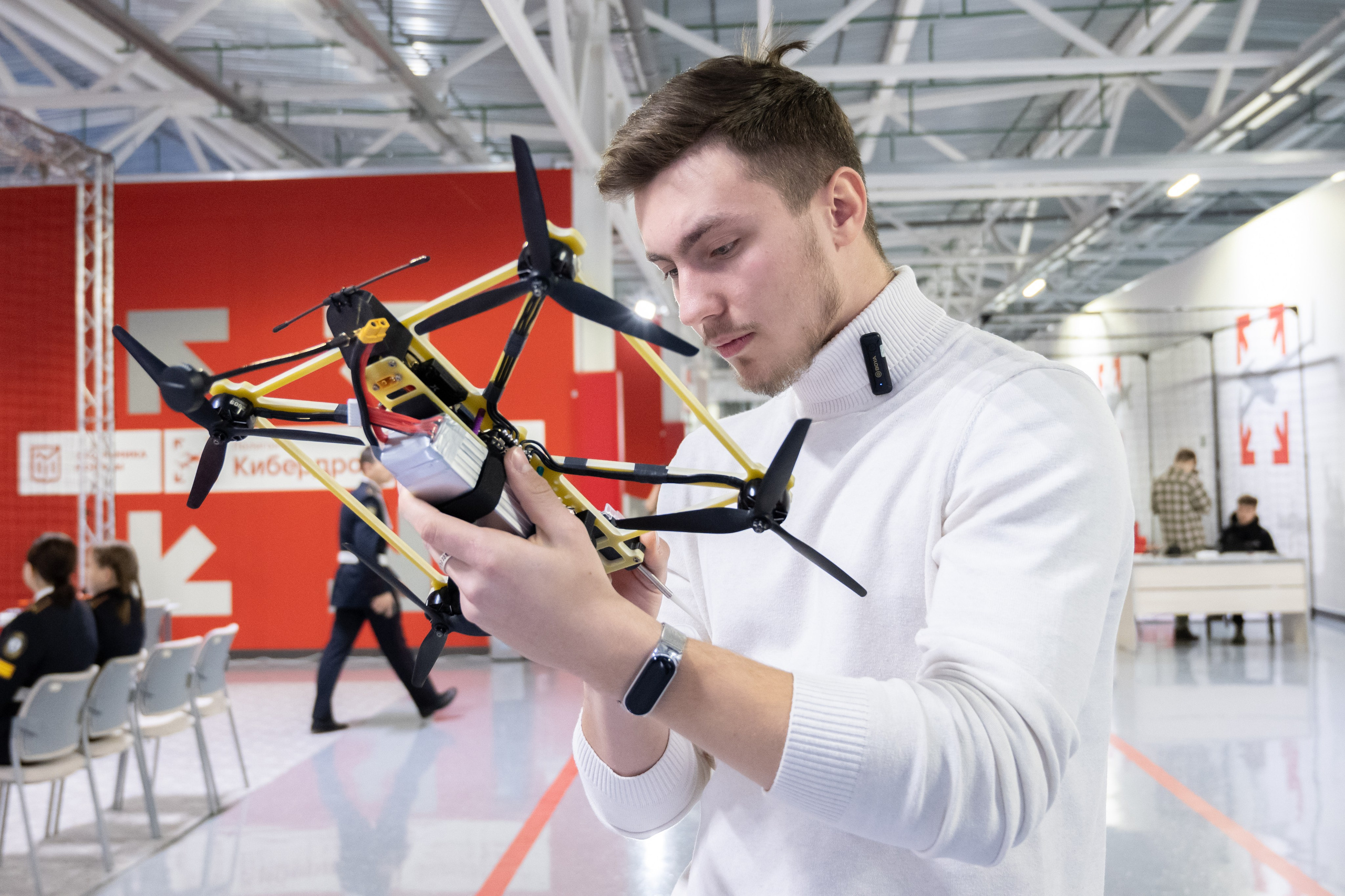 Кибердром — открытие полигона. Фотограф и видеограф в Москве Анна Матюхина