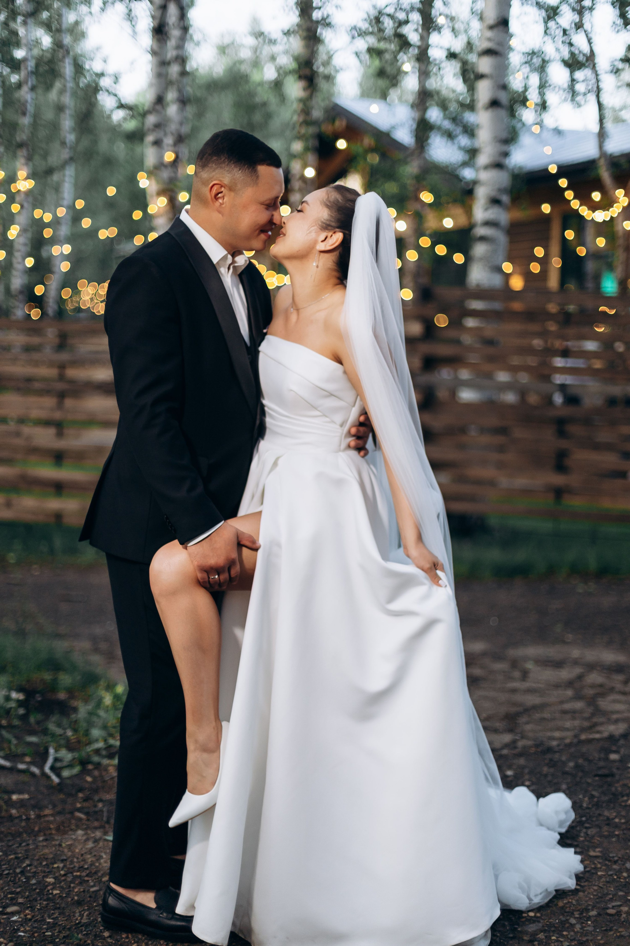 свадебный банкет в Казани. Площадка Веранда Лес. Свадебный фотограф Казань