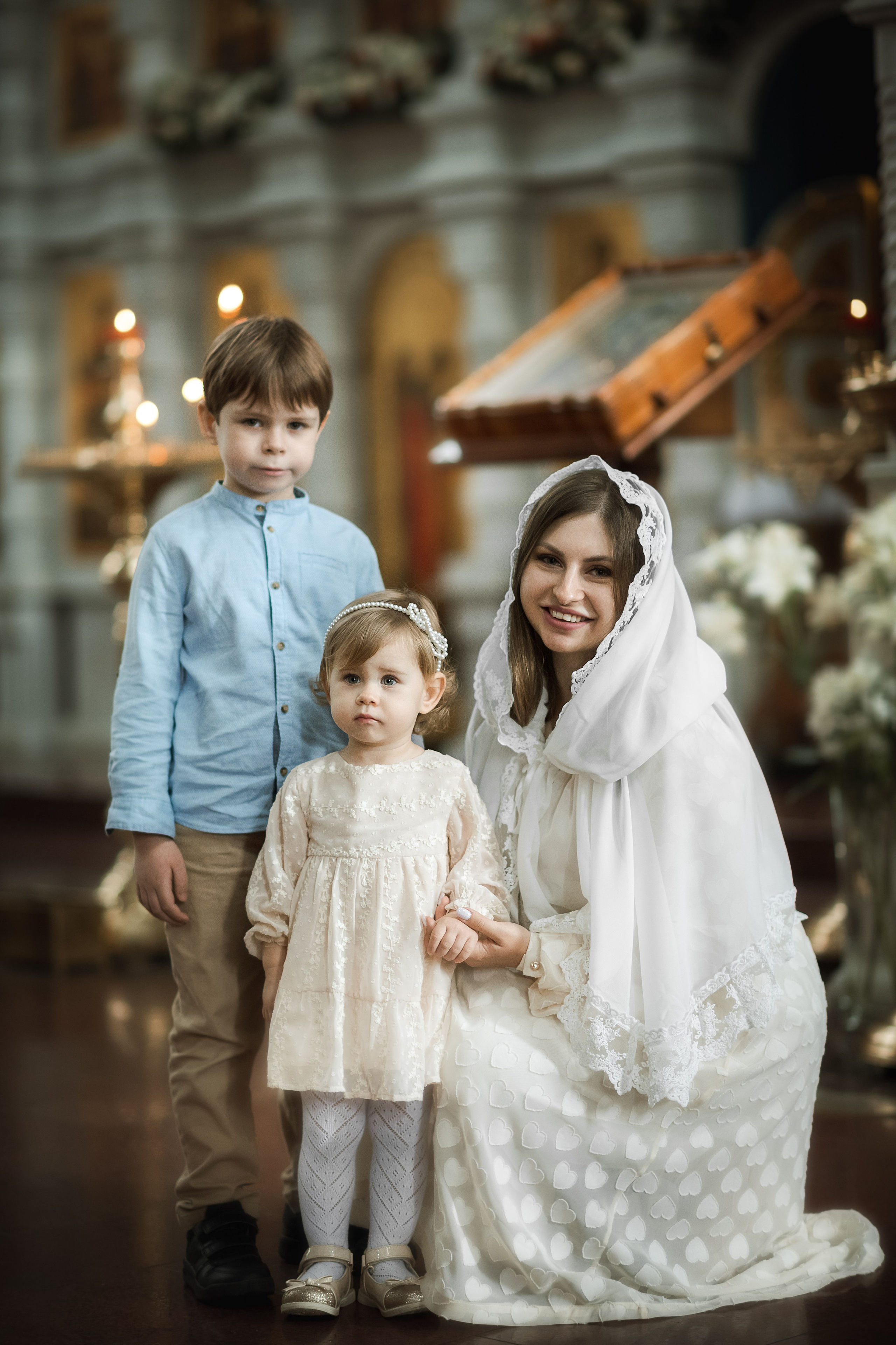 Таинство Крещения. Профессиональный семейный и церковный фотограф в Ростове-на-Дону