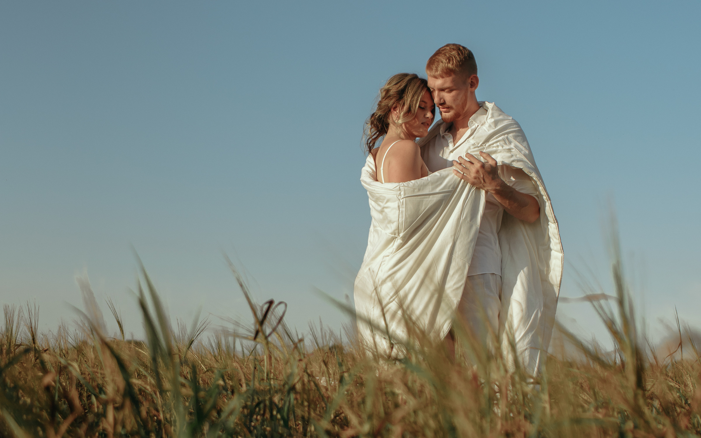 Morning in the field. Свадебный семейный женский фотограф в Санкт-Петербурге Ксения Жультэ